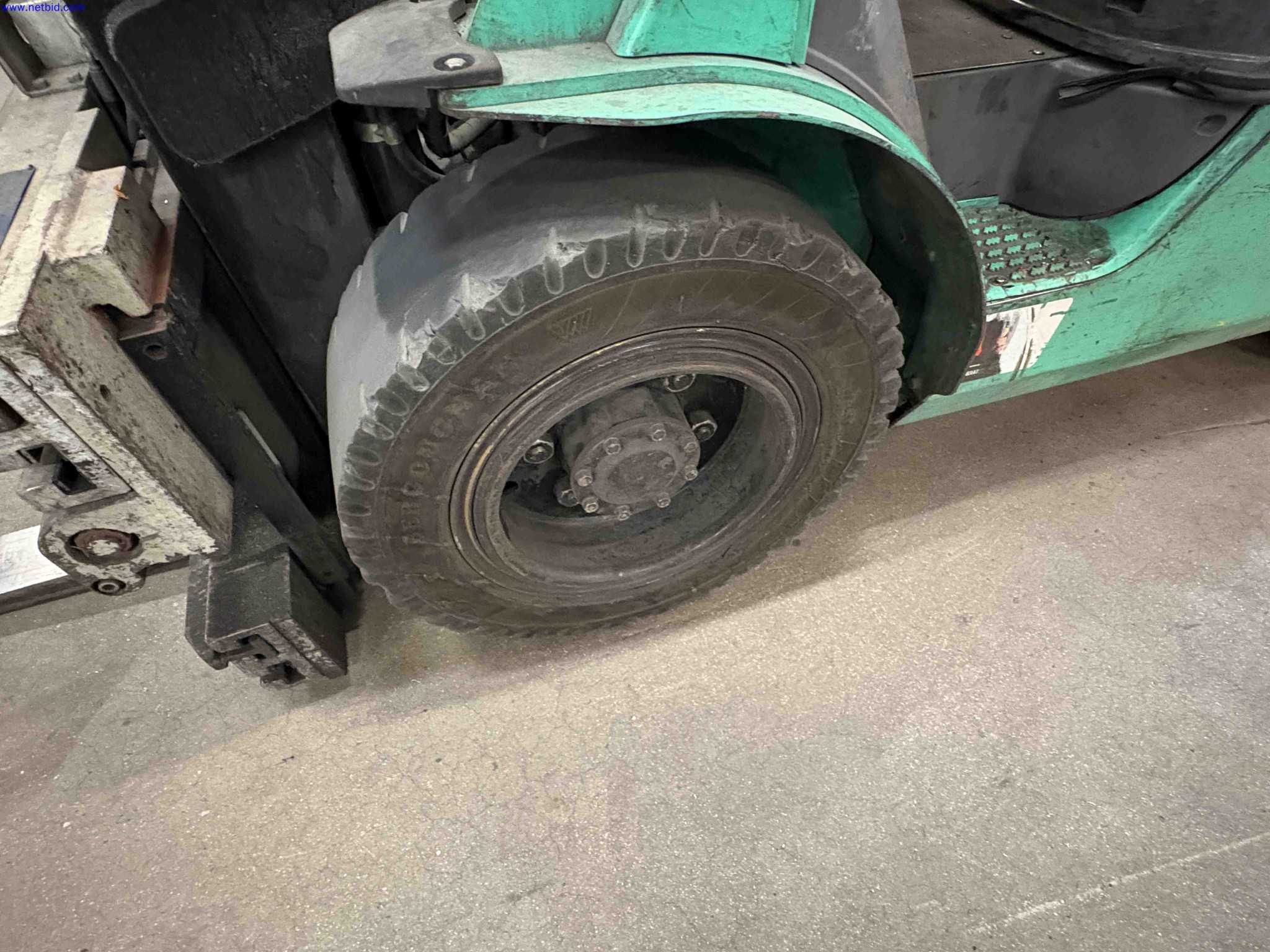 LPG counterbalance forklift truck Mitsubishi FG35N – foto 14 – kavel bij NetBid, Sint Baafs Vijve