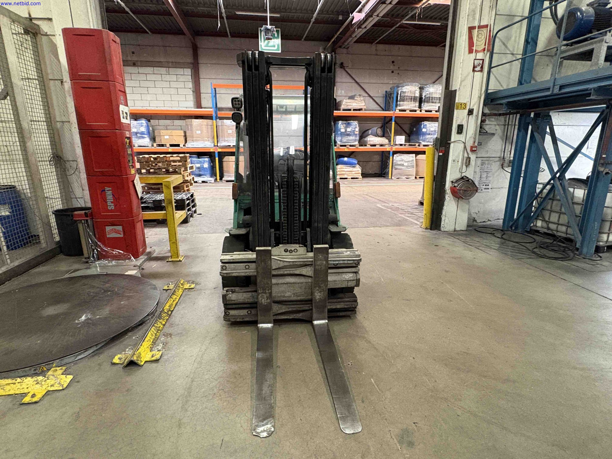 LPG counterbalance forklift truck Mitsubishi FG35N – foto 4 – kavel bij NetBid, Sint Baafs Vijve