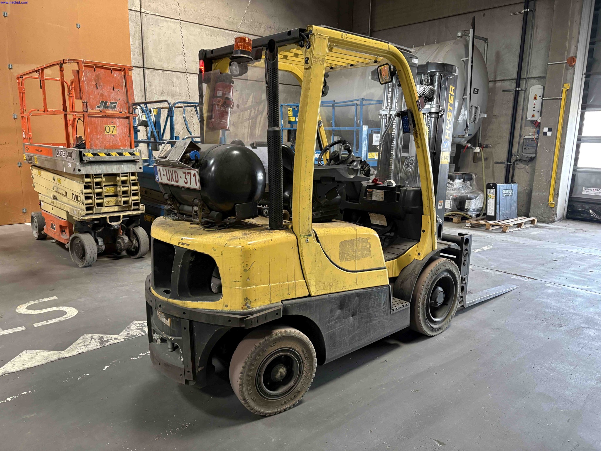 LPG counterbalance forklift truck Hyster H2.5FT – foto 3 – kavel bij NetBid, Sint Baafs Vijve