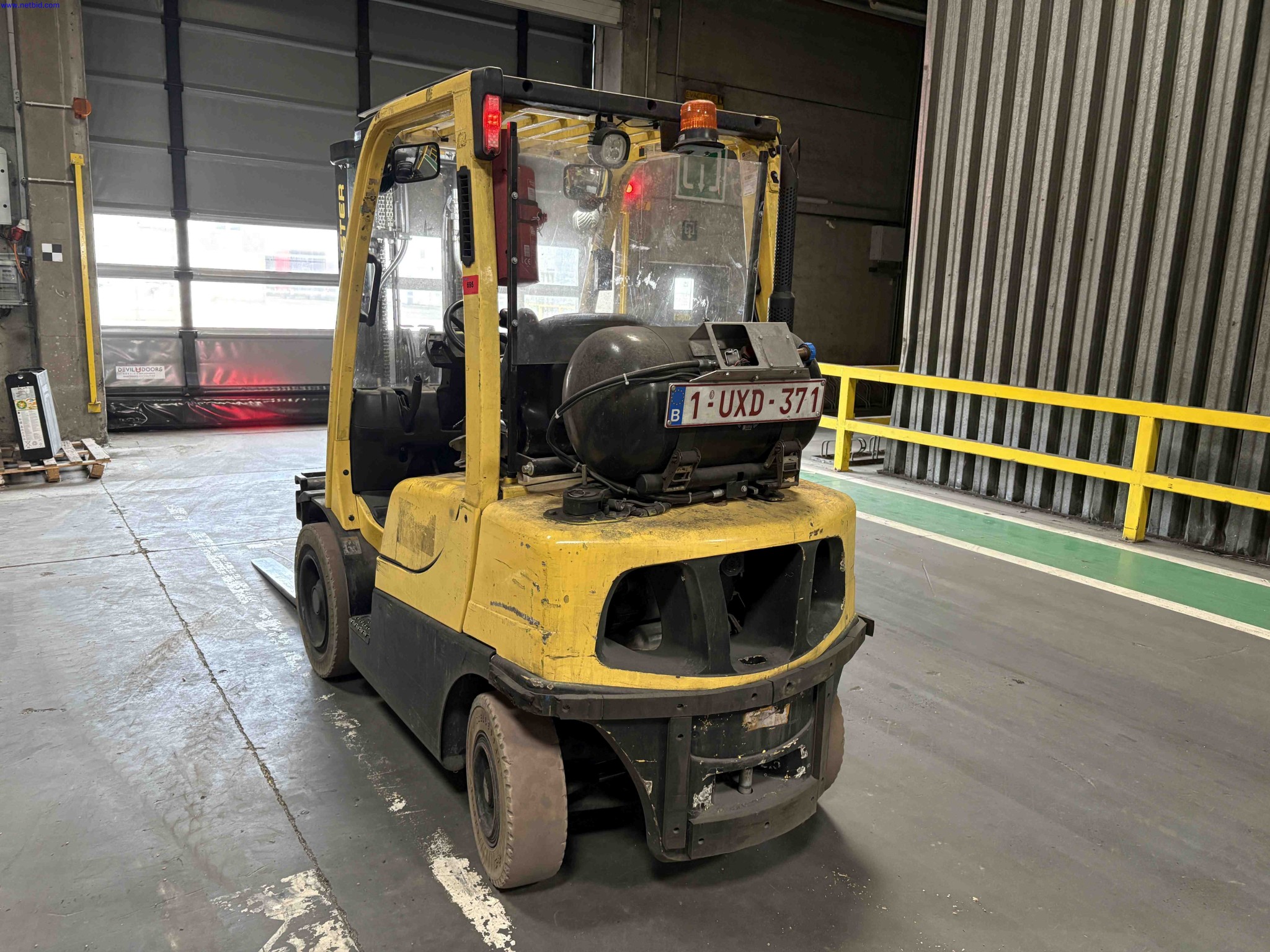 LPG counterbalance forklift truck Hyster H2.5FT – foto 4 – kavel bij NetBid, Sint Baafs Vijve