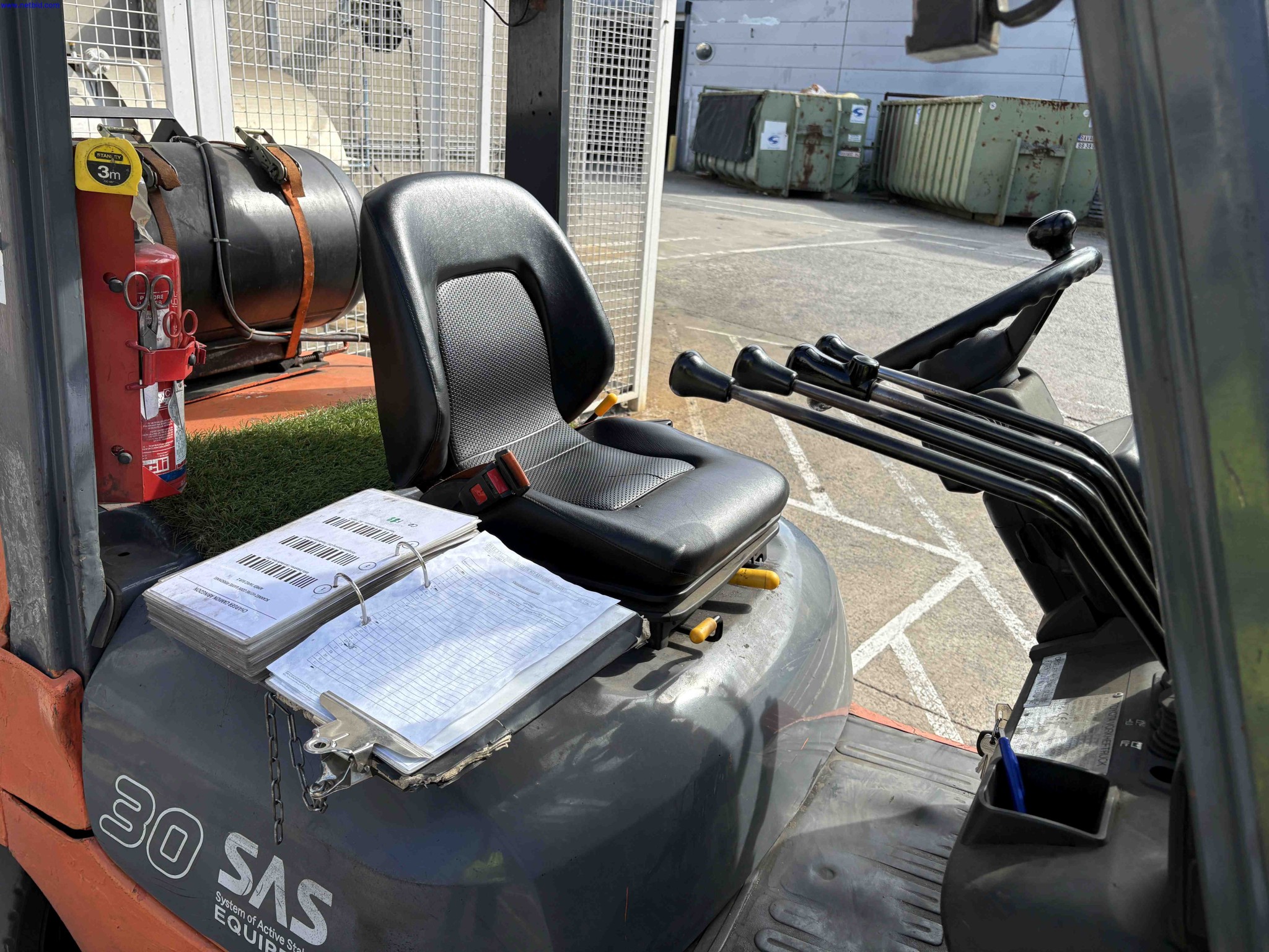 LPG counterbalance forklift truck Toyota 02-7FGF30 – foto 11 – kavel bij NetBid, Sint Baafs Vijve