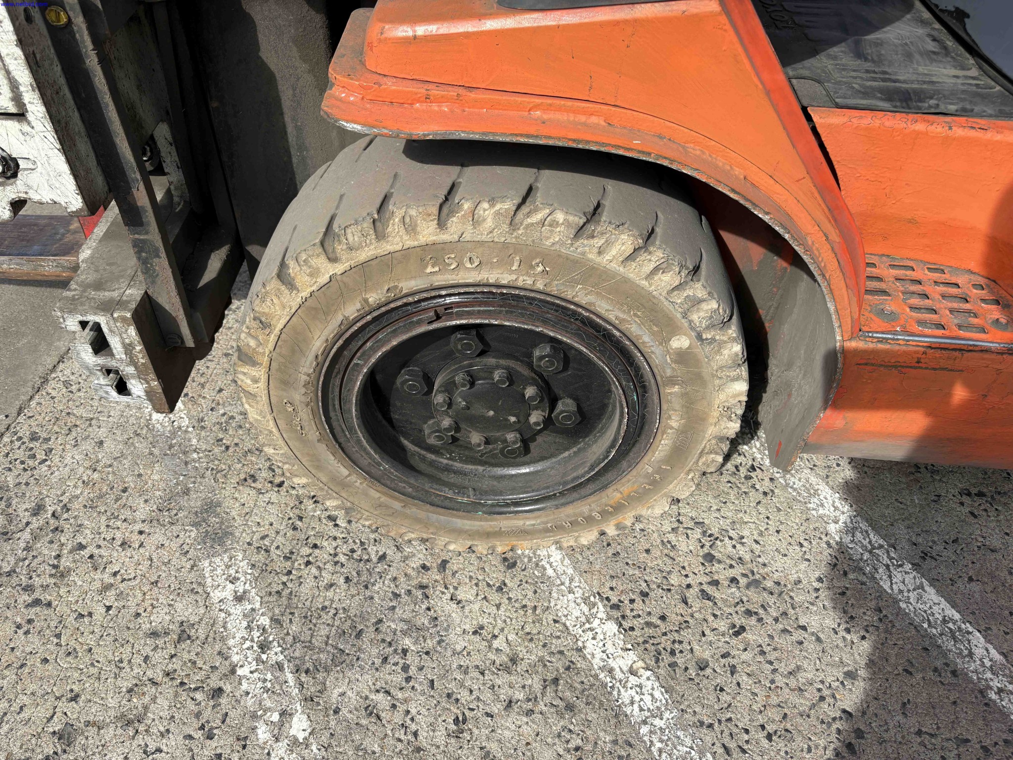 LPG counterbalance forklift truck Toyota 02-7FGF30 – foto 5 – kavel bij NetBid, Sint Baafs Vijve