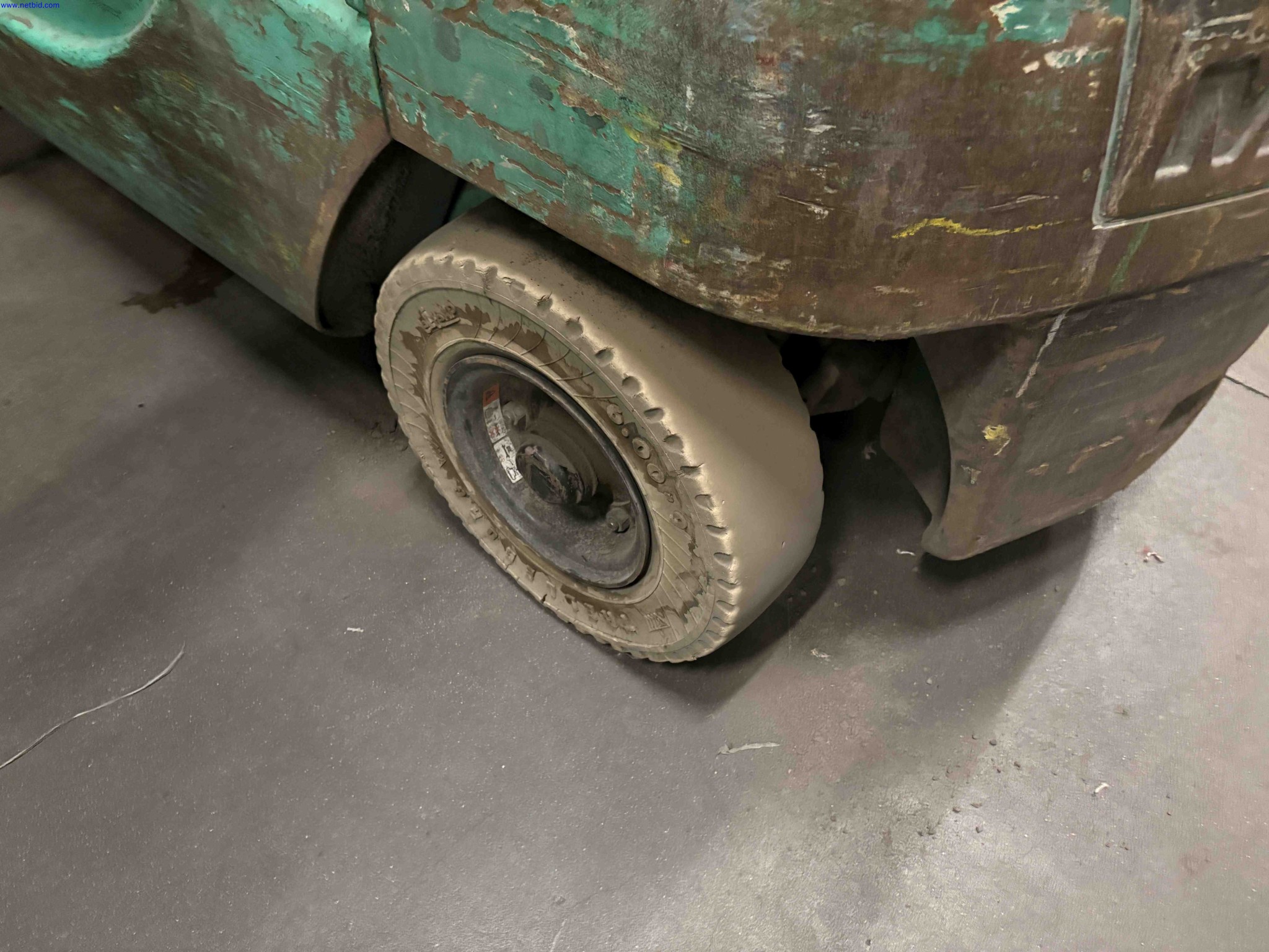 3 LPG Counterbalance Forklift Trucks Mitsubishi – foto 16 – kavel bij NetBid, Sint Baafs Vijve