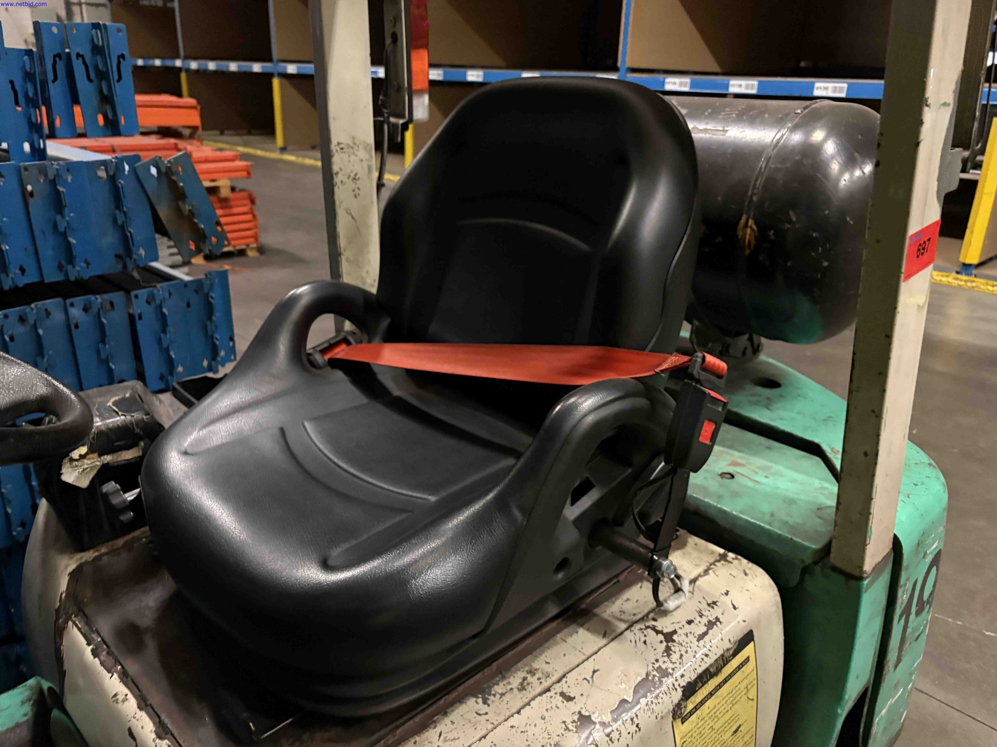3 LPG Counterbalance Forklift Trucks Mitsubishi – foto 23 – kavel bij NetBid, Sint Baafs Vijve