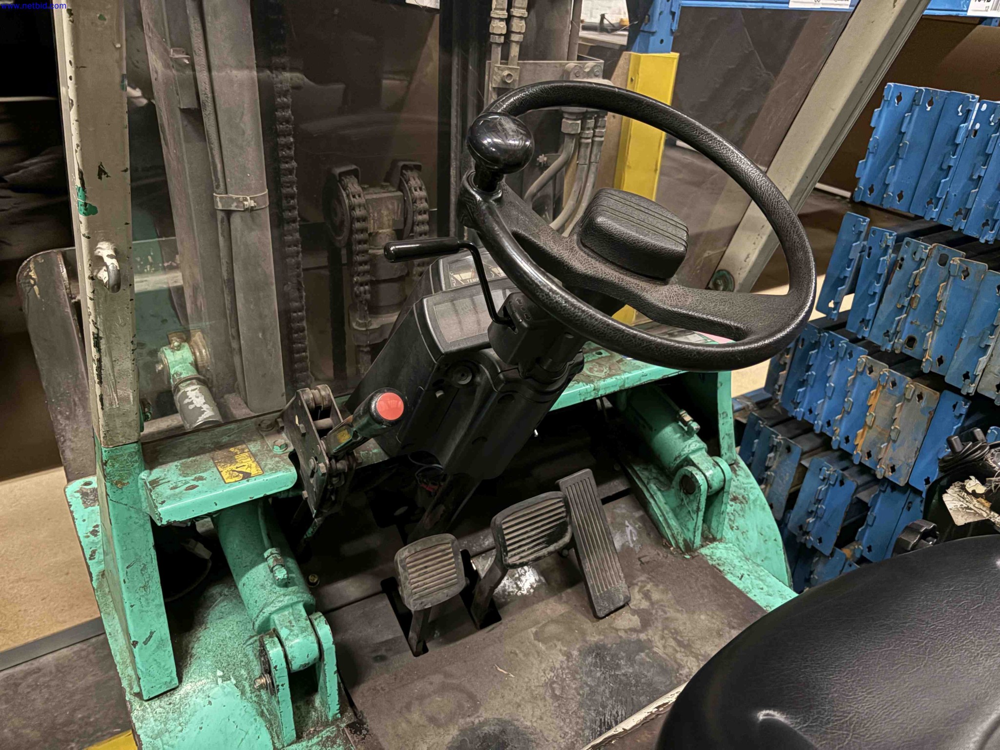 3 LPG Counterbalance Forklift Trucks Mitsubishi – foto 24 – kavel bij NetBid, Sint Baafs Vijve