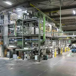 Industrielle Extrusionsanlage