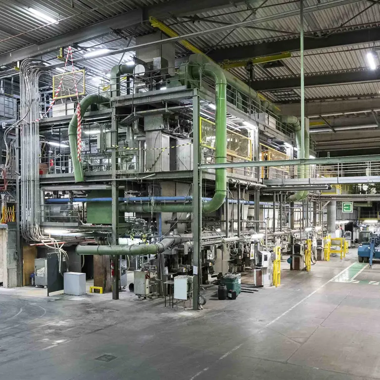 Industrielle Extrusionsanlage