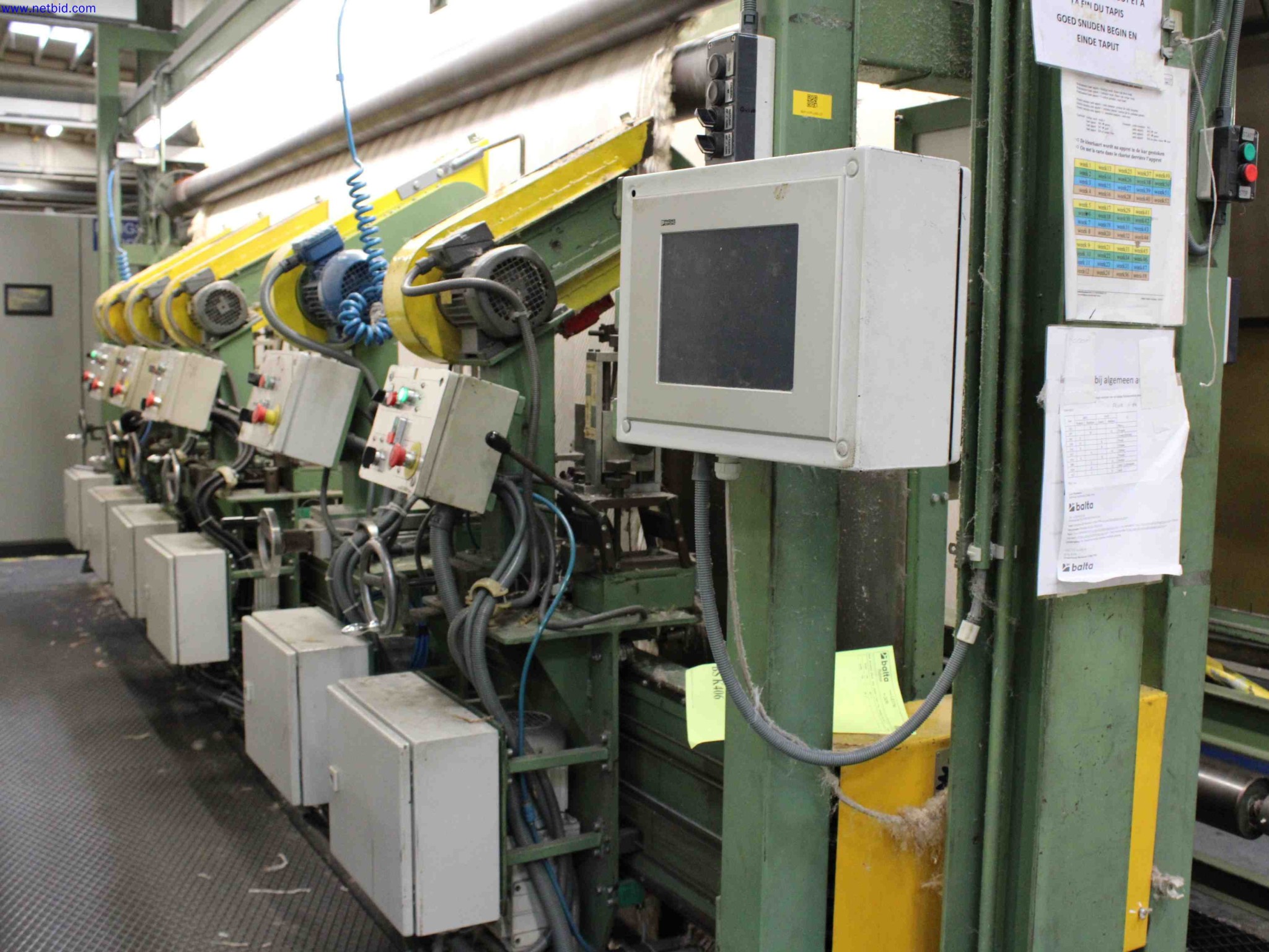 Plant closure at Balta Industries (Belgium) - production facilities of a carpet manufacturer-10