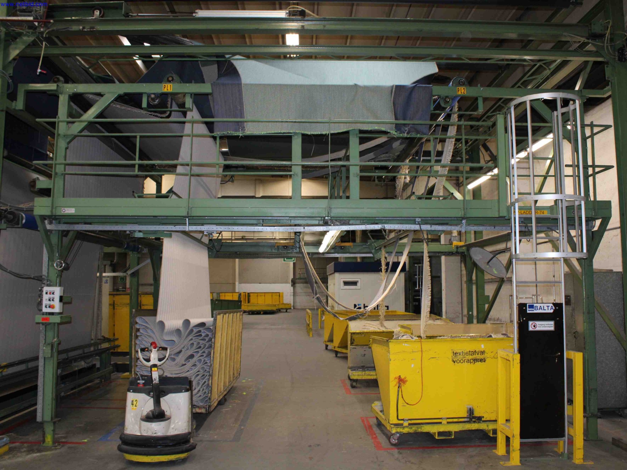 Plant closure at Balta Industries (Belgium) - production facilities of a carpet manufacturer-14