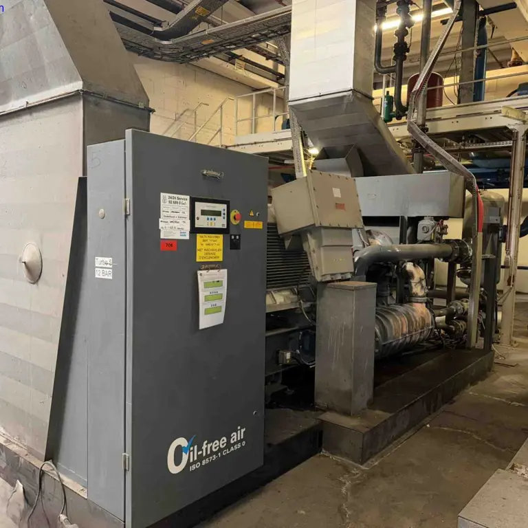 High flow, oil free, electric driven centrifugal compressor Atlas Copco ZH10000