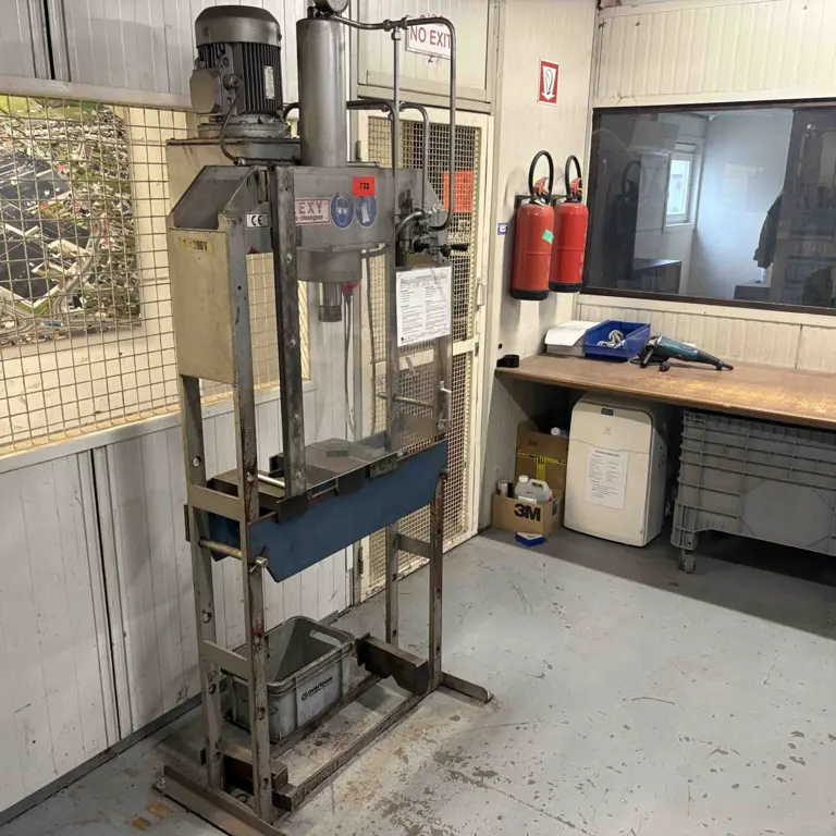 Hydraulic Press WERKHUIZEN ALEXY WP20/MZ/1