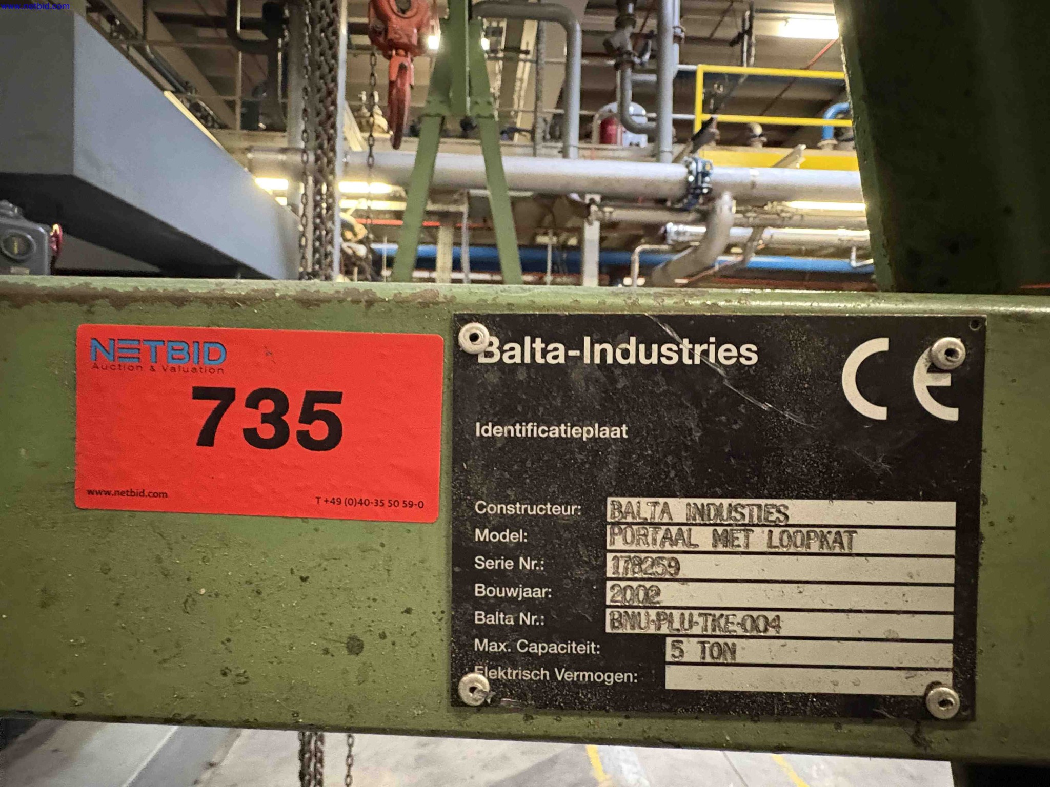 Plant closure at Balta Industries (Belgium) - production facilities of a carpet manufacturer-2