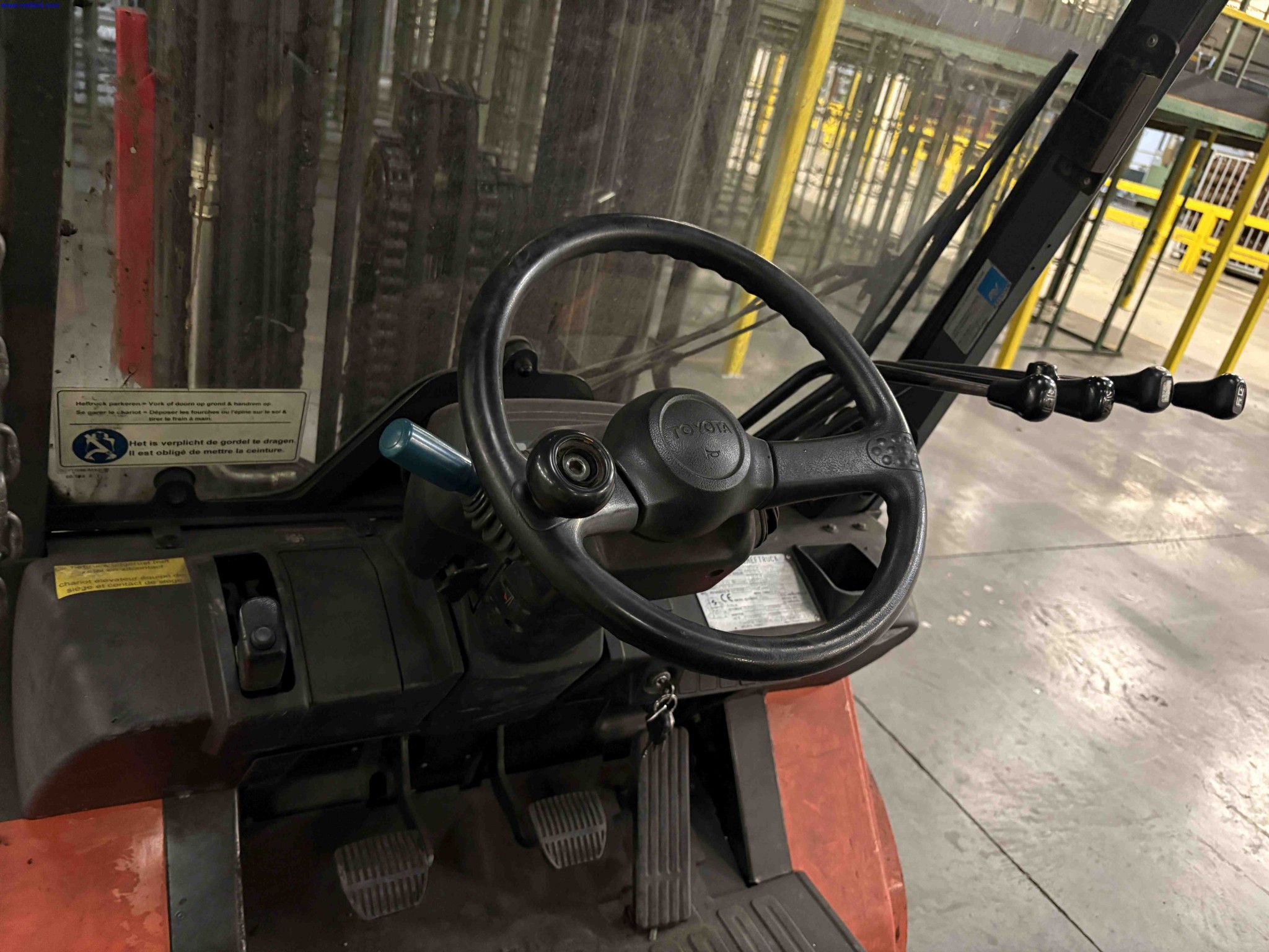 Counterbalance Fork Lift Truck Toyota 02-7FGJF35 – foto 13 – kavel bij NetBid, Sint Baafs Vijve