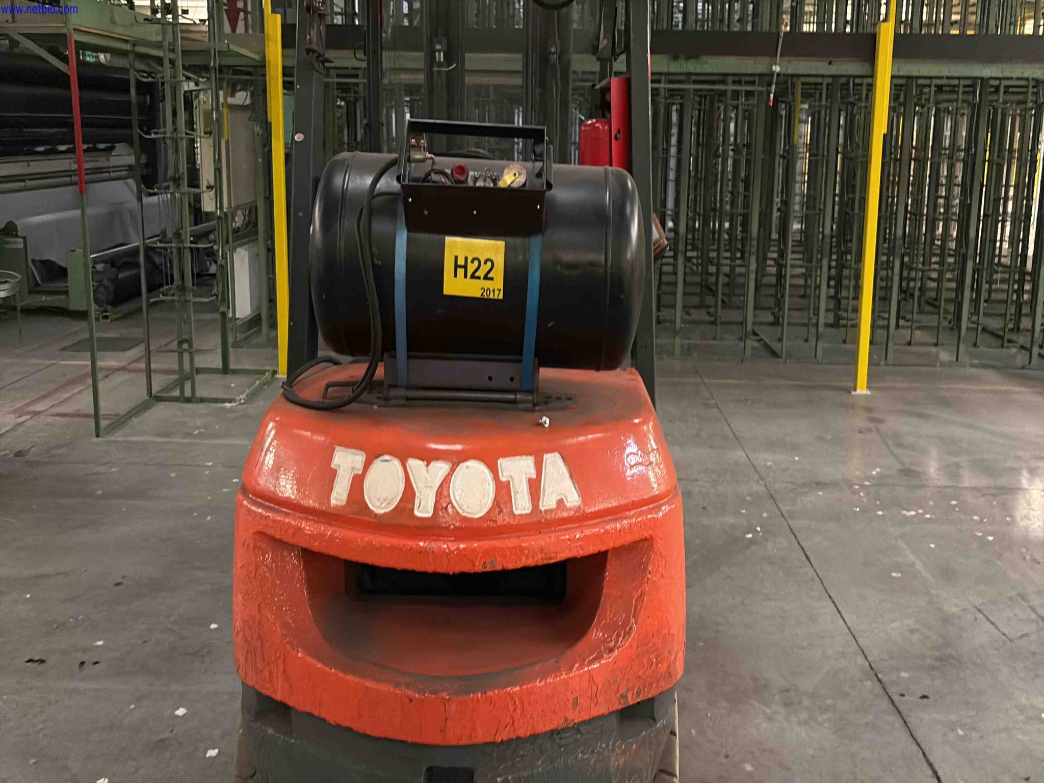 Counterbalance Fork Lift Truck Toyota 02-7FGJF35 – foto 15 – kavel bij NetBid, Sint Baafs Vijve