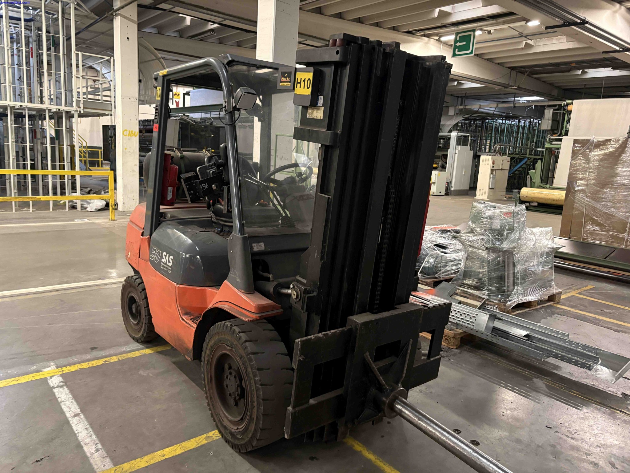 Counterbalance Fork Lift Truck Toyota 7FGJF35 – foto 2 – kavel bij NetBid, Sint Baafs Vijve