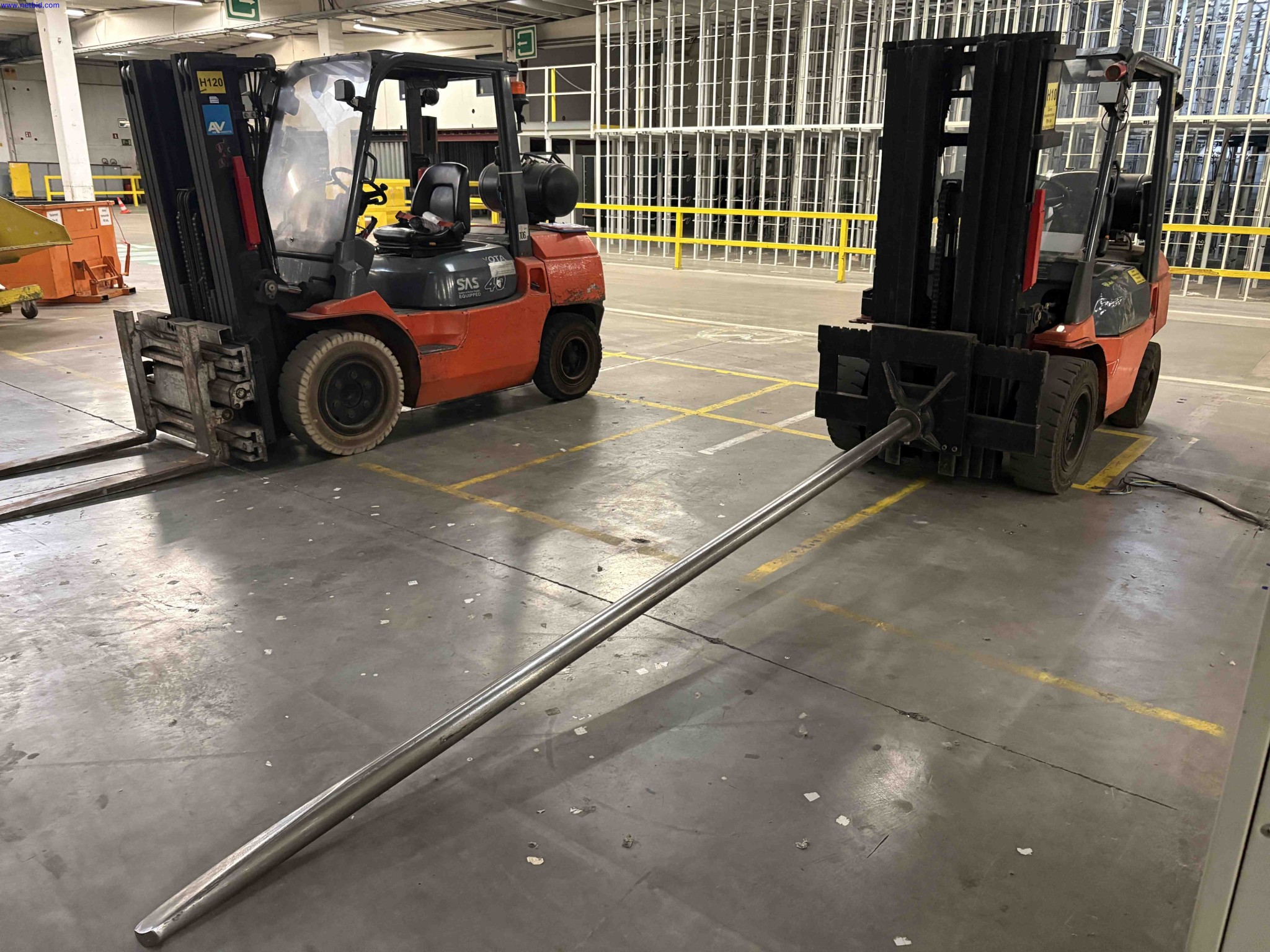 Counterbalance Fork Lift Truck Toyota 7FGJF35 – foto 3 – kavel bij NetBid, Sint Baafs Vijve