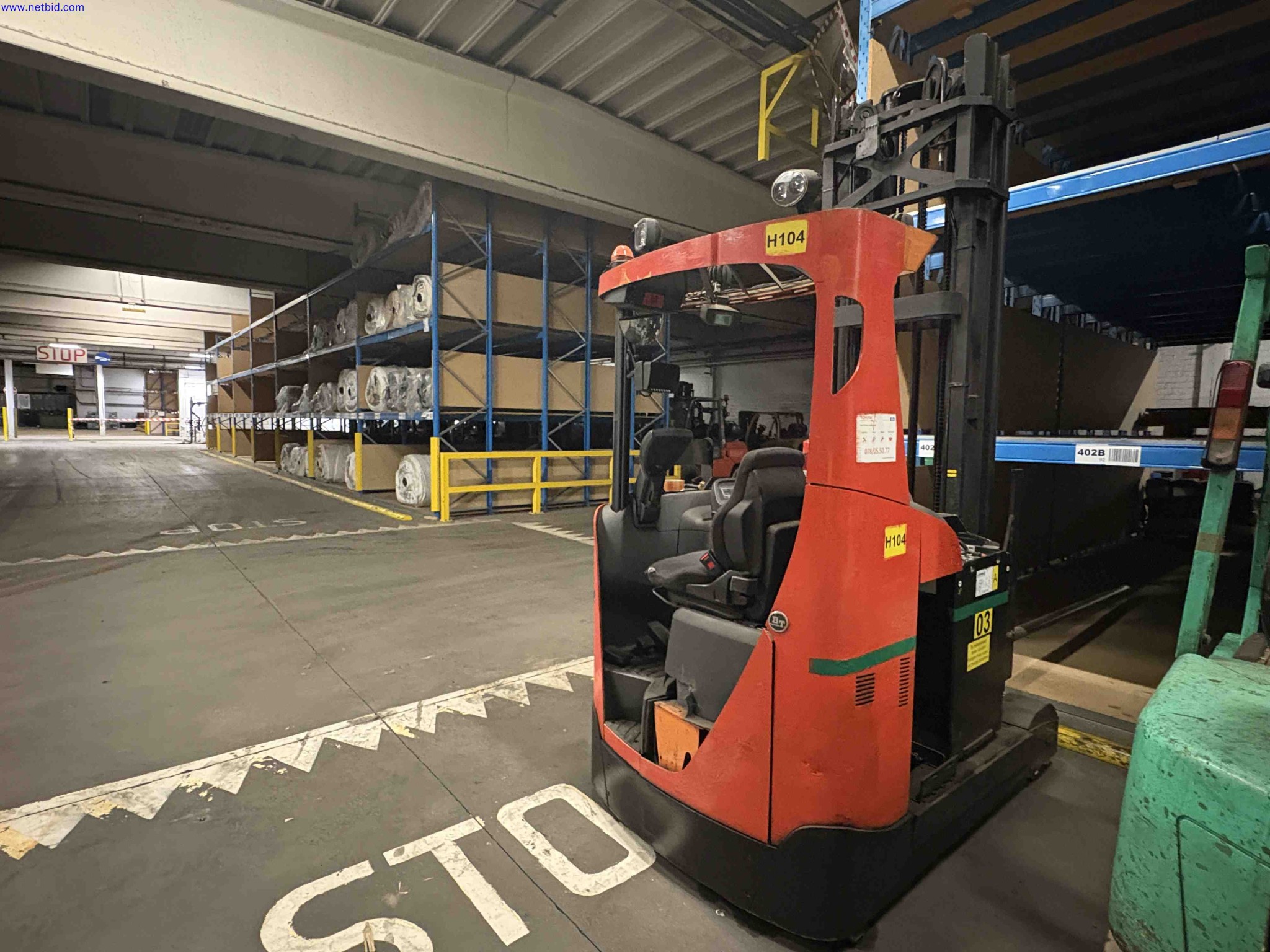 Battery Electric Reach Truck Toyota BT RREQ250 – foto 4 – kavel bij NetBid, Sint Baafs Vijve