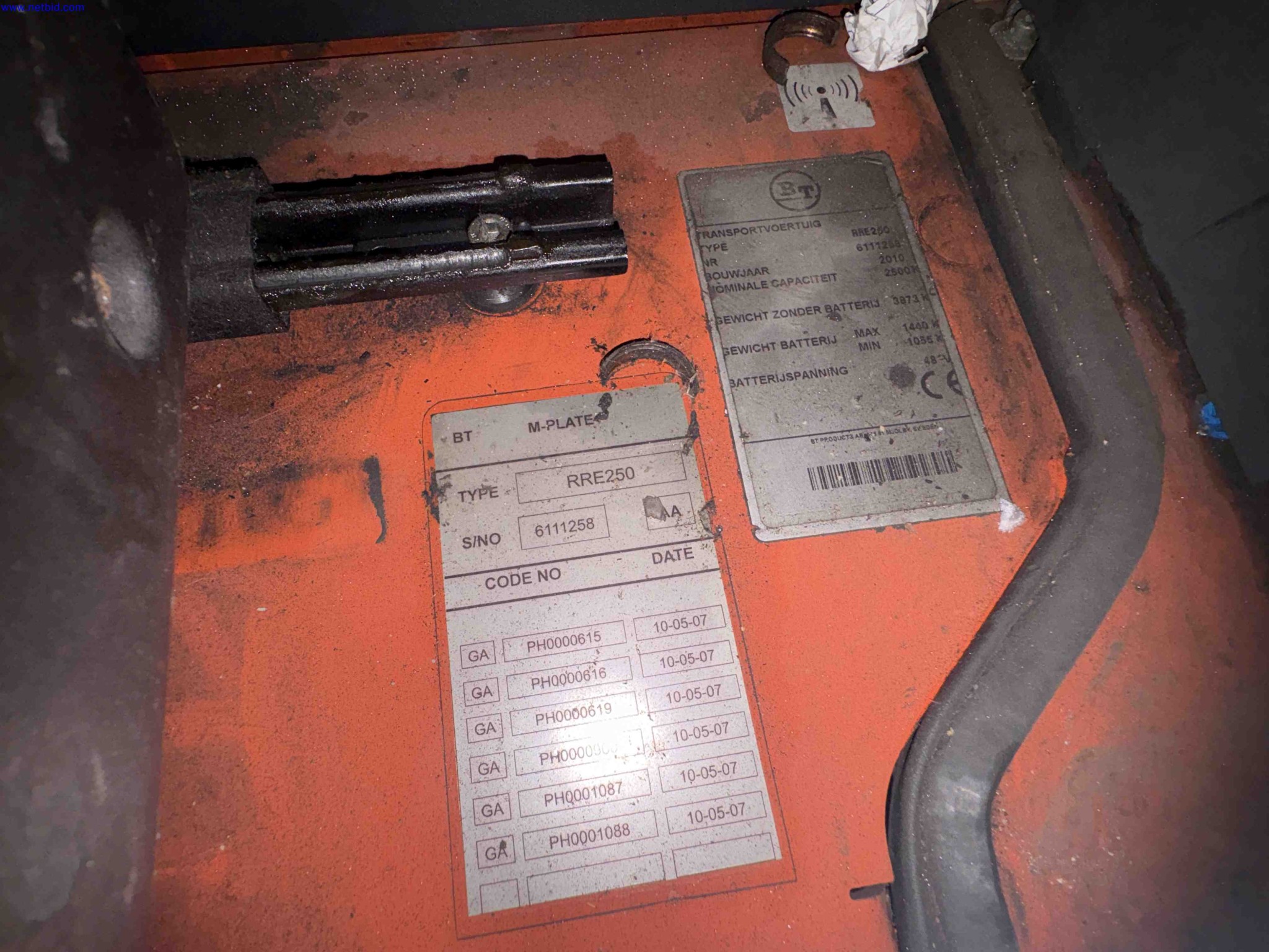 Battery Electric Reach Truck Toyota BT RREQ250 – foto 7 – kavel bij NetBid, Sint Baafs Vijve