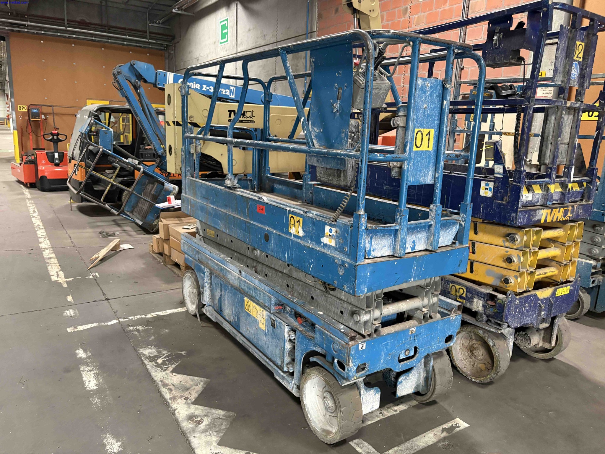 Self-Propelled Scissor Lift Genie GS-2032 – foto 2 – kavel bij NetBid, Sint Baafs Vijve