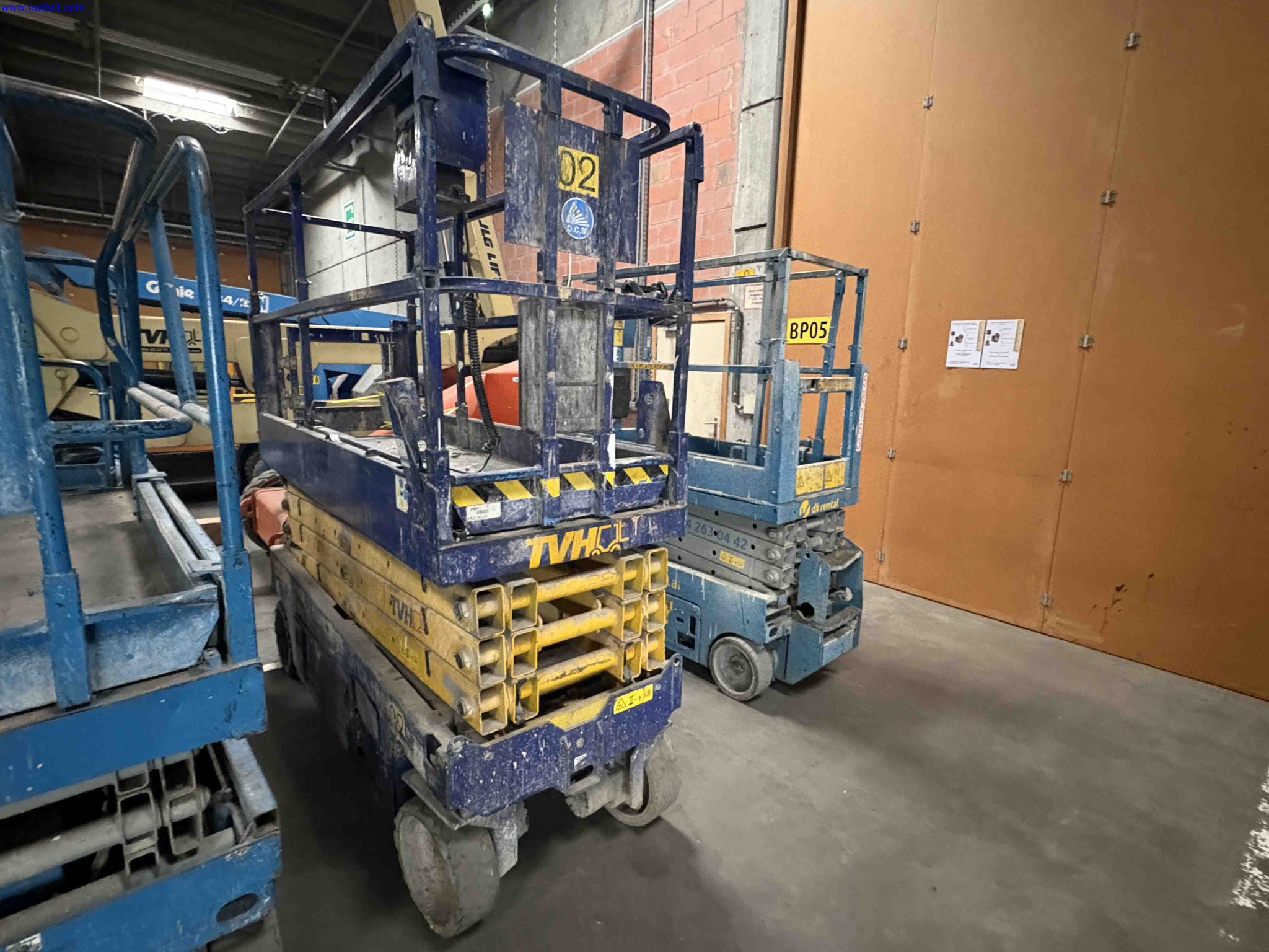 Self-Propelled Scissor Lift Genie 2630 – foto 2 – kavel bij NetBid, Sint Baafs Vijve