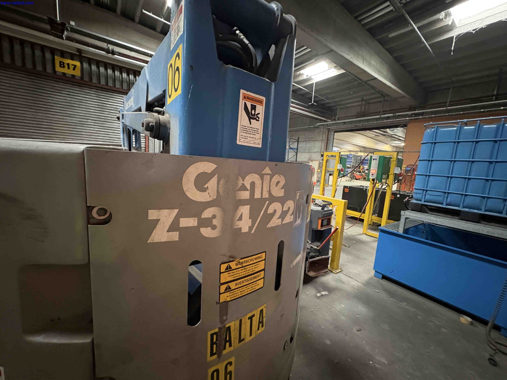 Articulating Boom Lift Genie Z-34/22N – foto 5 – kavel bij NetBid, Sint Baafs Vijve