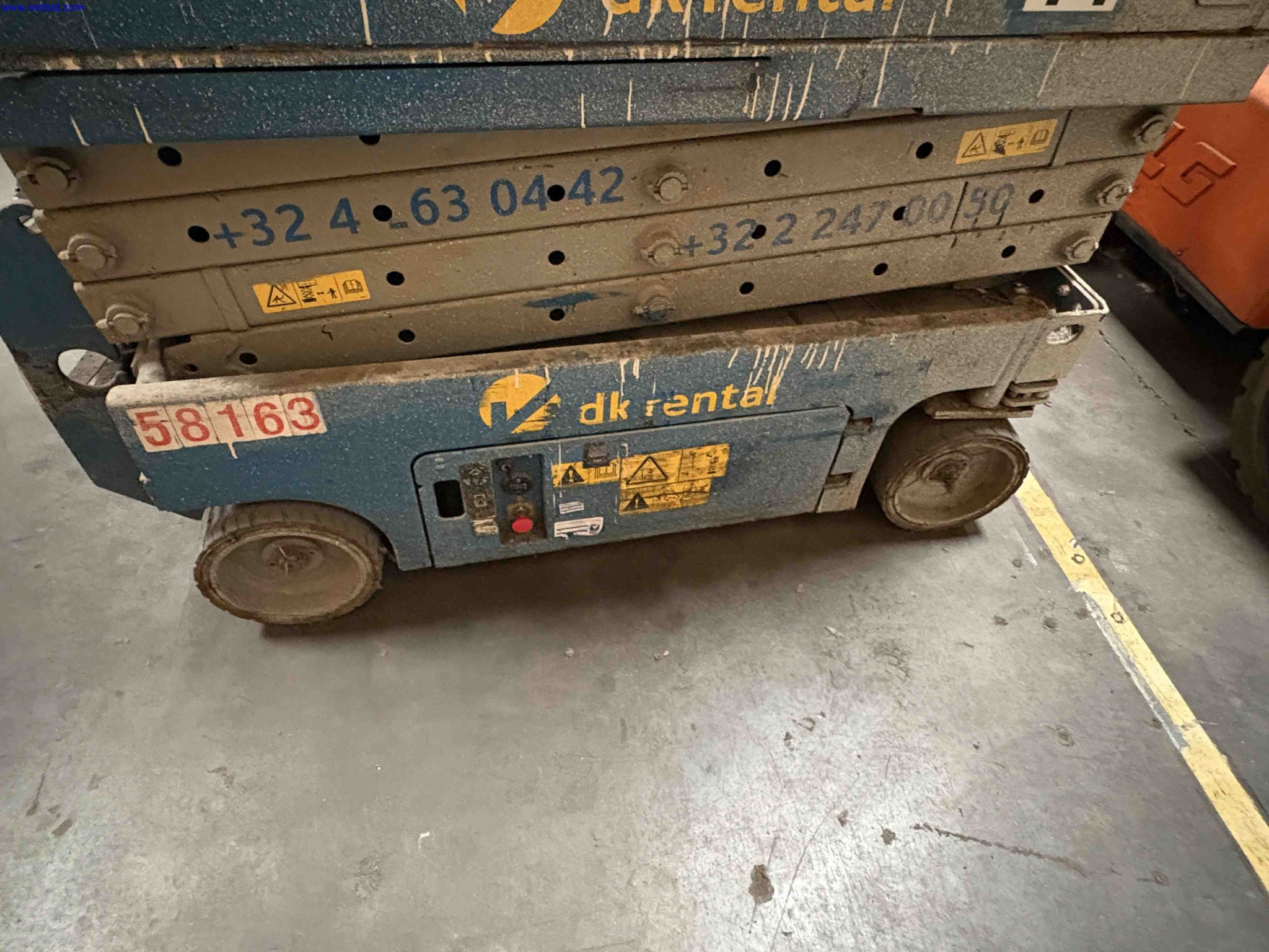 Self-Propelled Scissor Lift Genie GS-1932 – foto 4 – kavel bij NetBid, Sint Baafs Vijve