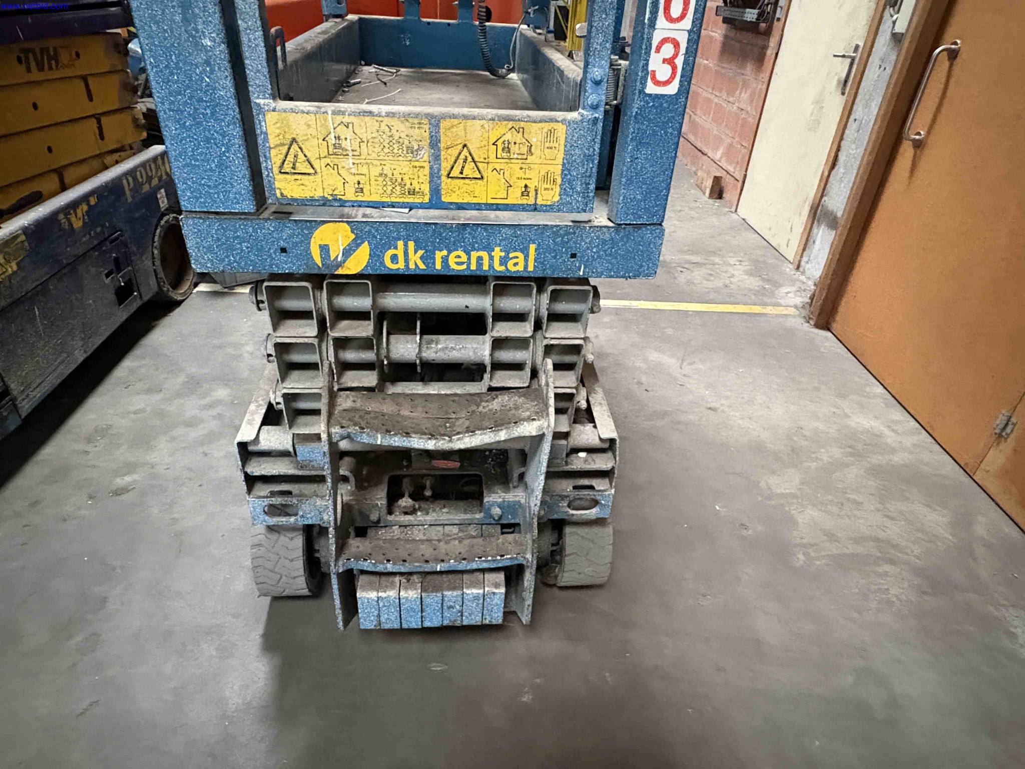 Self-Propelled Scissor Lift Genie GS-1932 – foto 5 – kavel bij NetBid, Sint Baafs Vijve