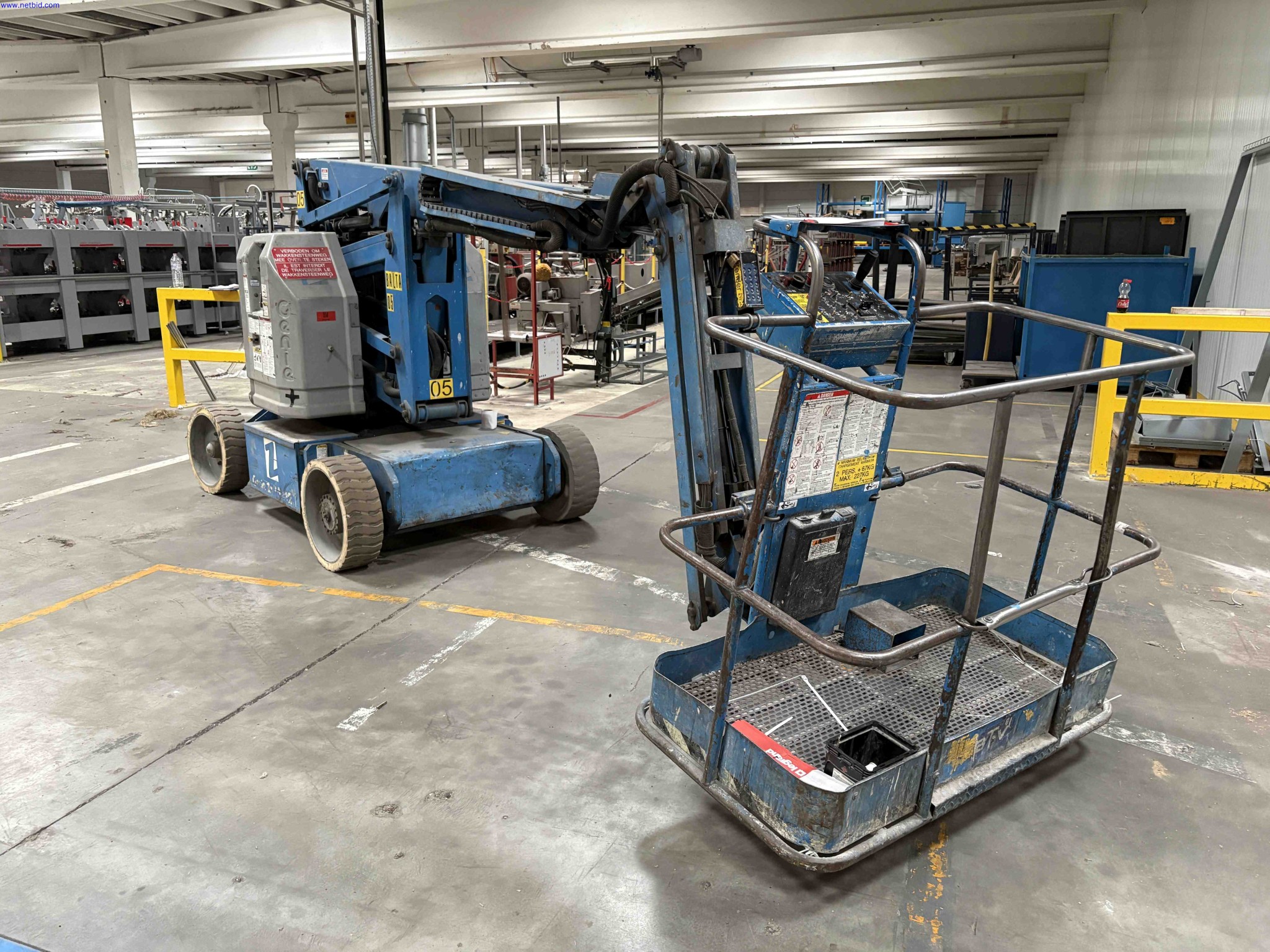 Self-Propelled Scissor Lift Genie Z-34/22N – foto 2 – kavel bij NetBid, Sint Baafs Vijve