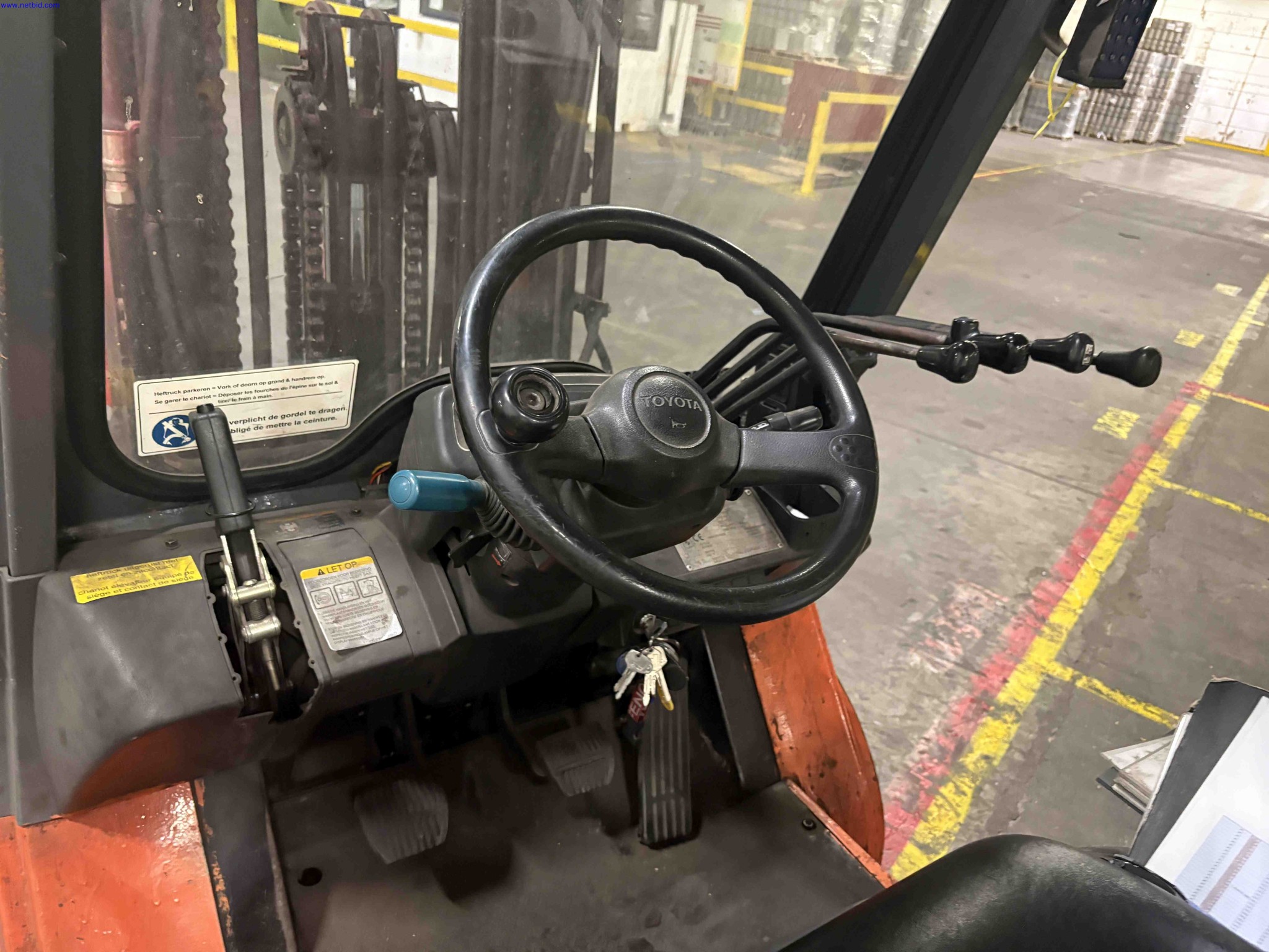 Counter Balance Fork Lift Truck Toyota 02-7FGF30 – foto 11 – kavel bij NetBid, Sint Baafs Vijve
