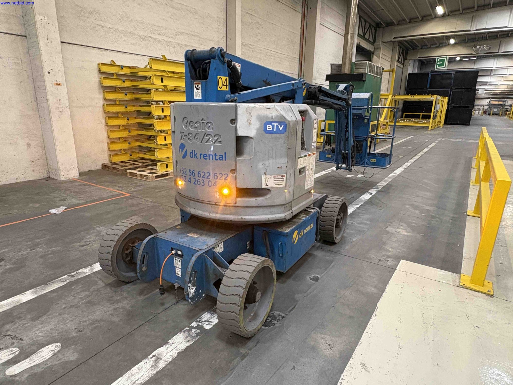 Battery Electric Articulated Boom Lift Genie Z-34/22N – foto 2 – kavel bij NetBid, Sint Baafs Vijve