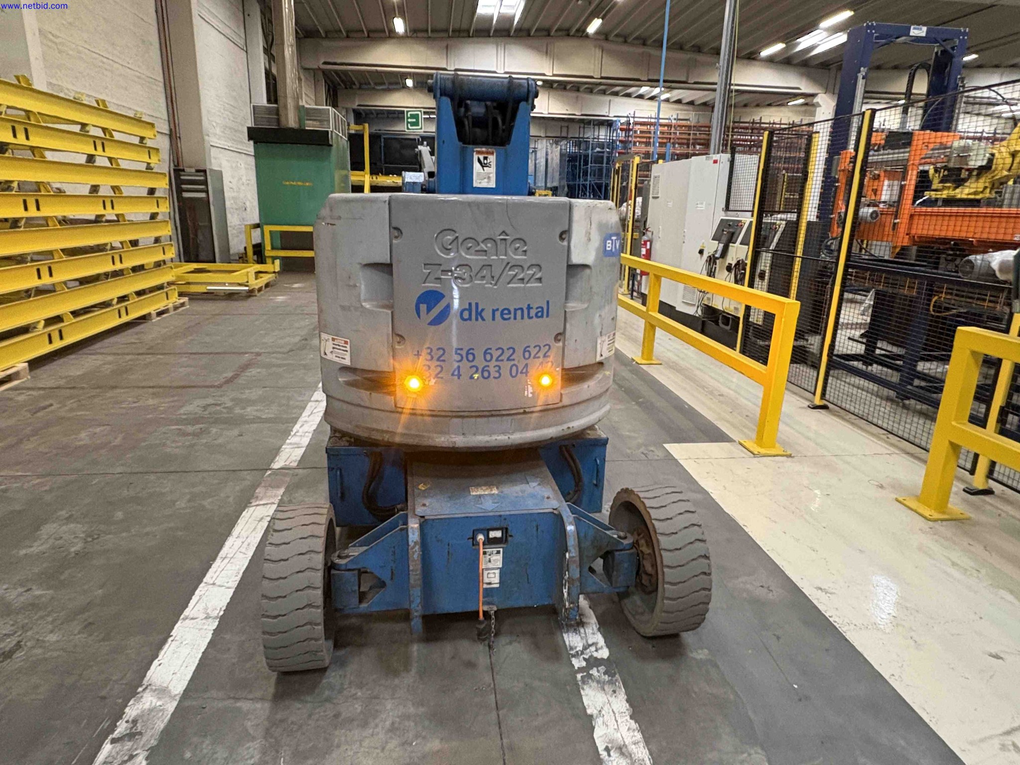 Battery Electric Articulated Boom Lift Genie Z-34/22N – foto 6 – kavel bij NetBid, Sint Baafs Vijve