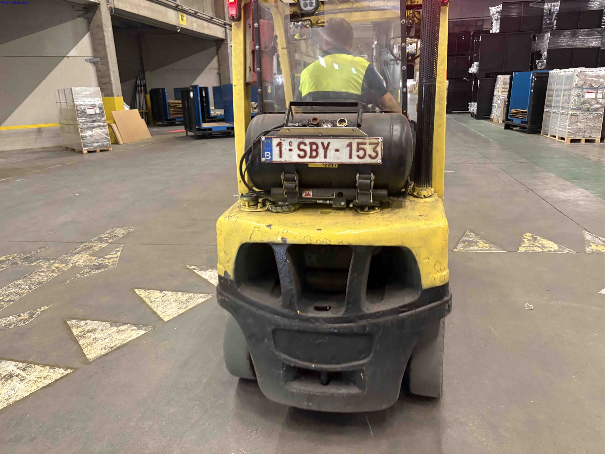 Counter Balance Fork Lift Truck Hyster H3.0FT – foto 16 – kavel bij NetBid, Sint Baafs Vijve