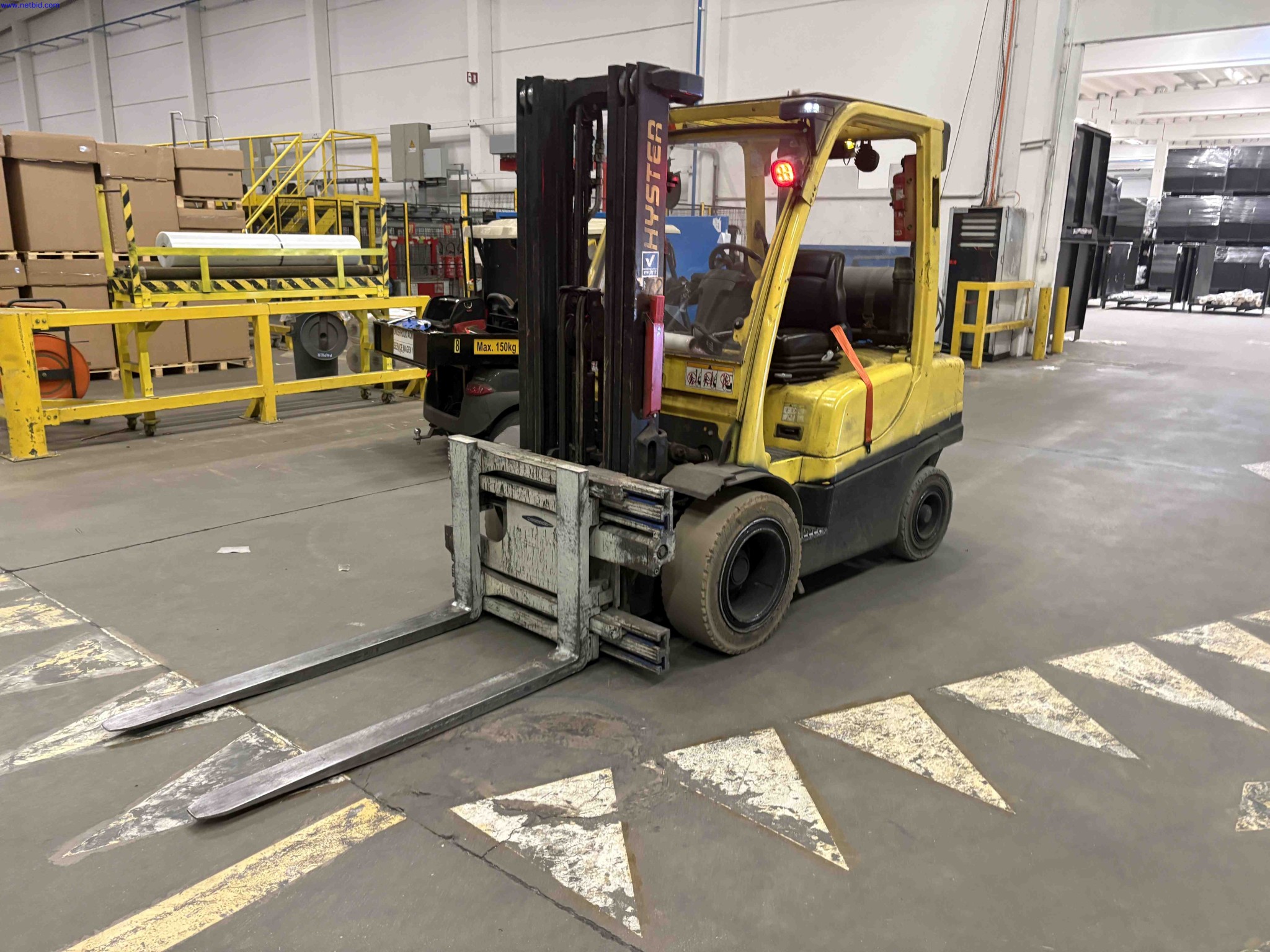 Counter Balance Fork Lift Truck Hyster H3.0FT – foto 2 – kavel bij NetBid, Sint Baafs Vijve