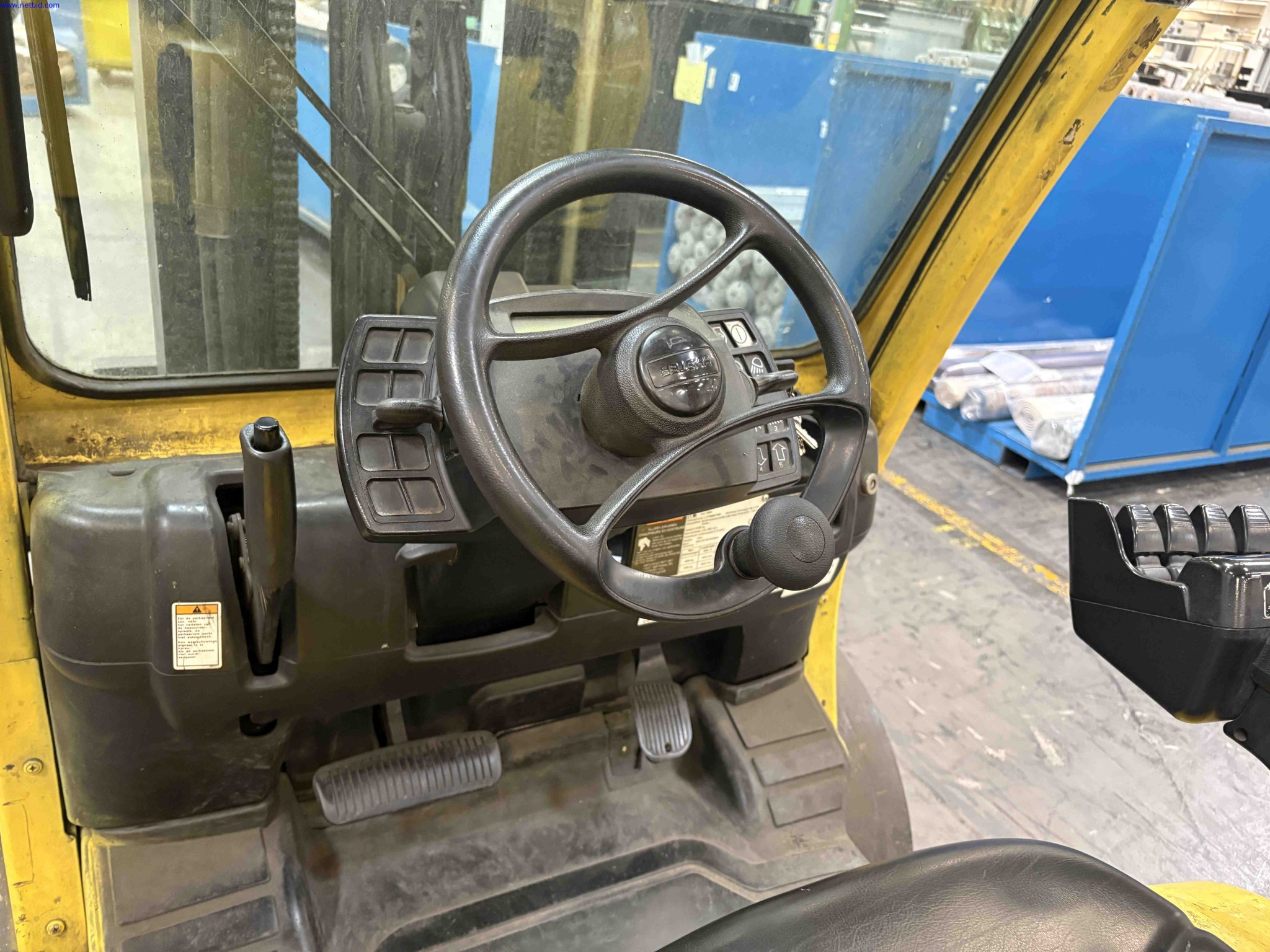 Counter Balance Fork Lift Truck Hyster H3.5FT – foto 10 – kavel bij NetBid, Sint Baafs Vijve