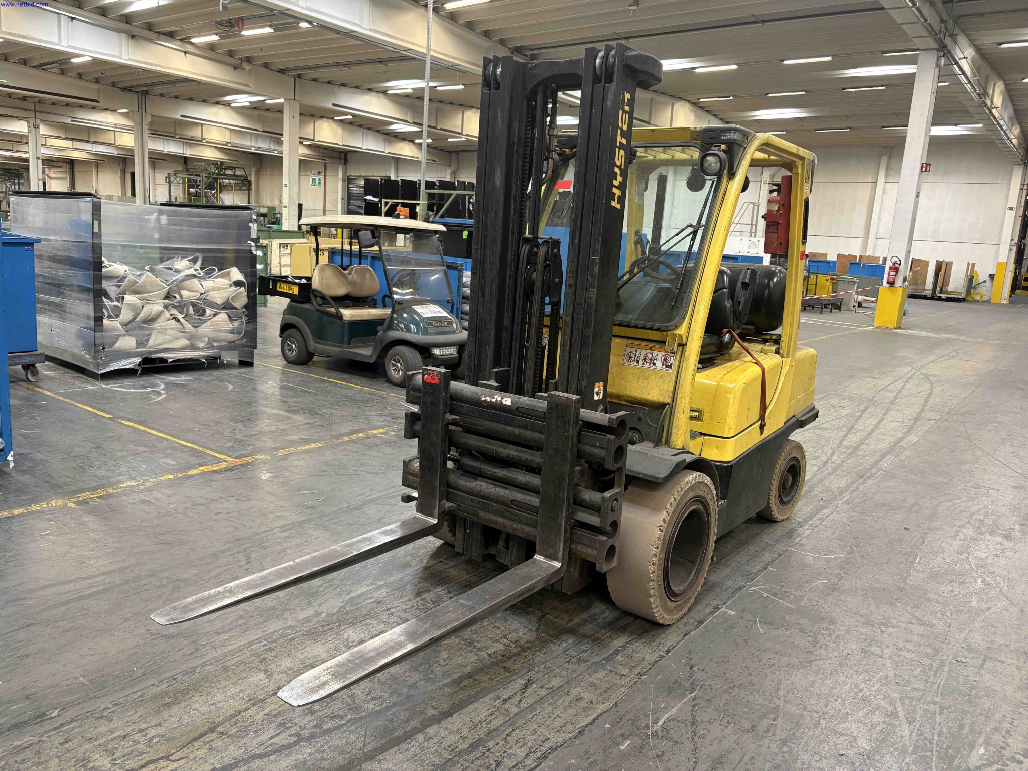 Counter Balance Fork Lift Truck Hyster H3.5FT – foto 2 – kavel bij NetBid, Sint Baafs Vijve