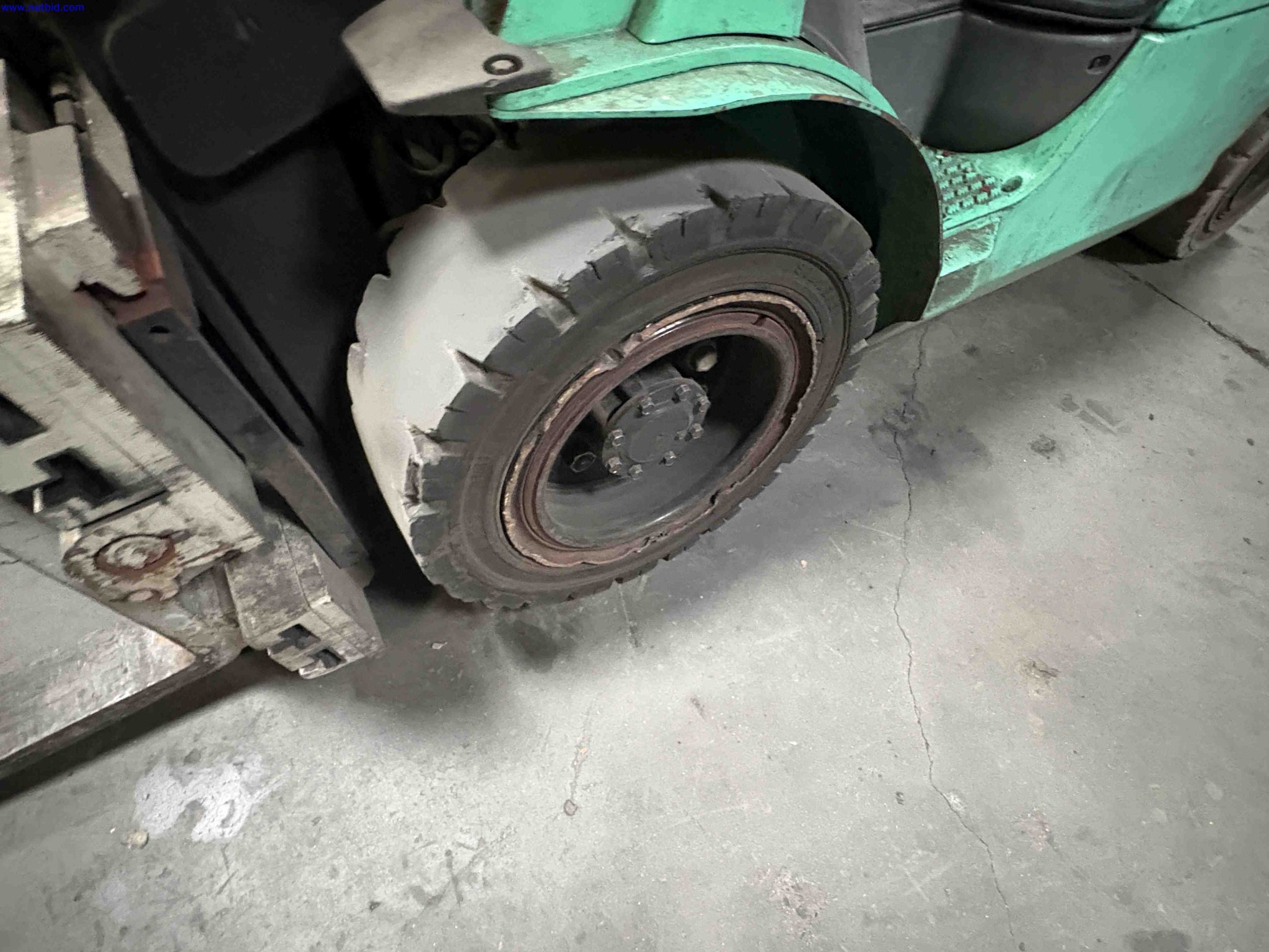 Counter Balance Fork Lift Truck Mitsubishi FG35N – foto 14 – kavel bij NetBid, Sint Baafs Vijve