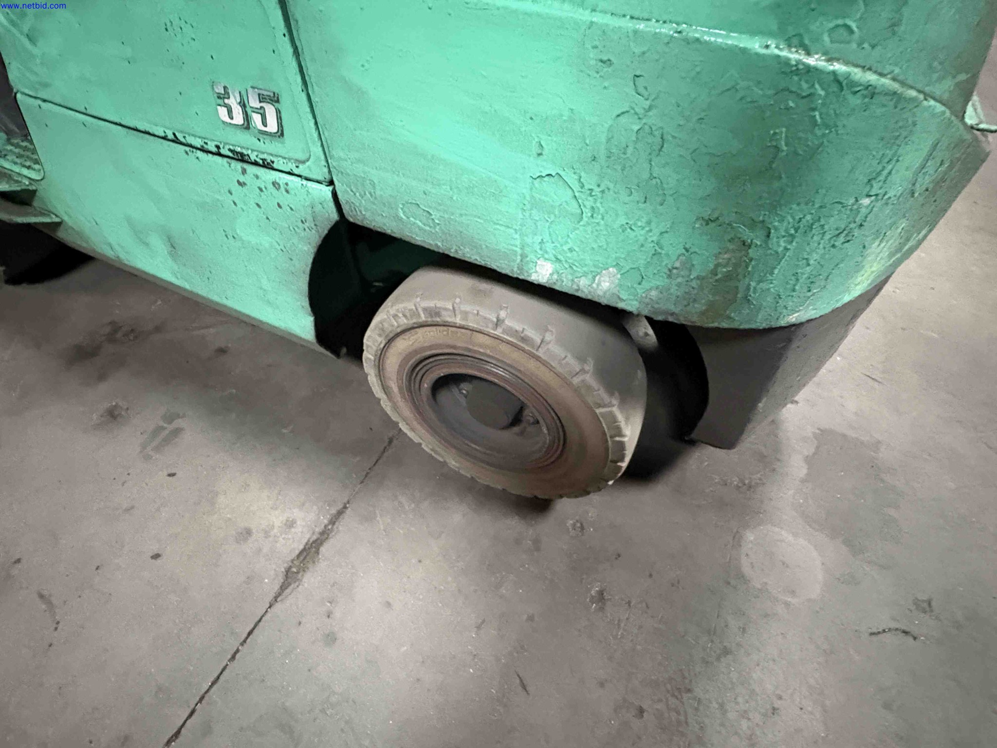 Counter Balance Fork Lift Truck Mitsubishi FG35N – foto 15 – kavel bij NetBid, Sint Baafs Vijve