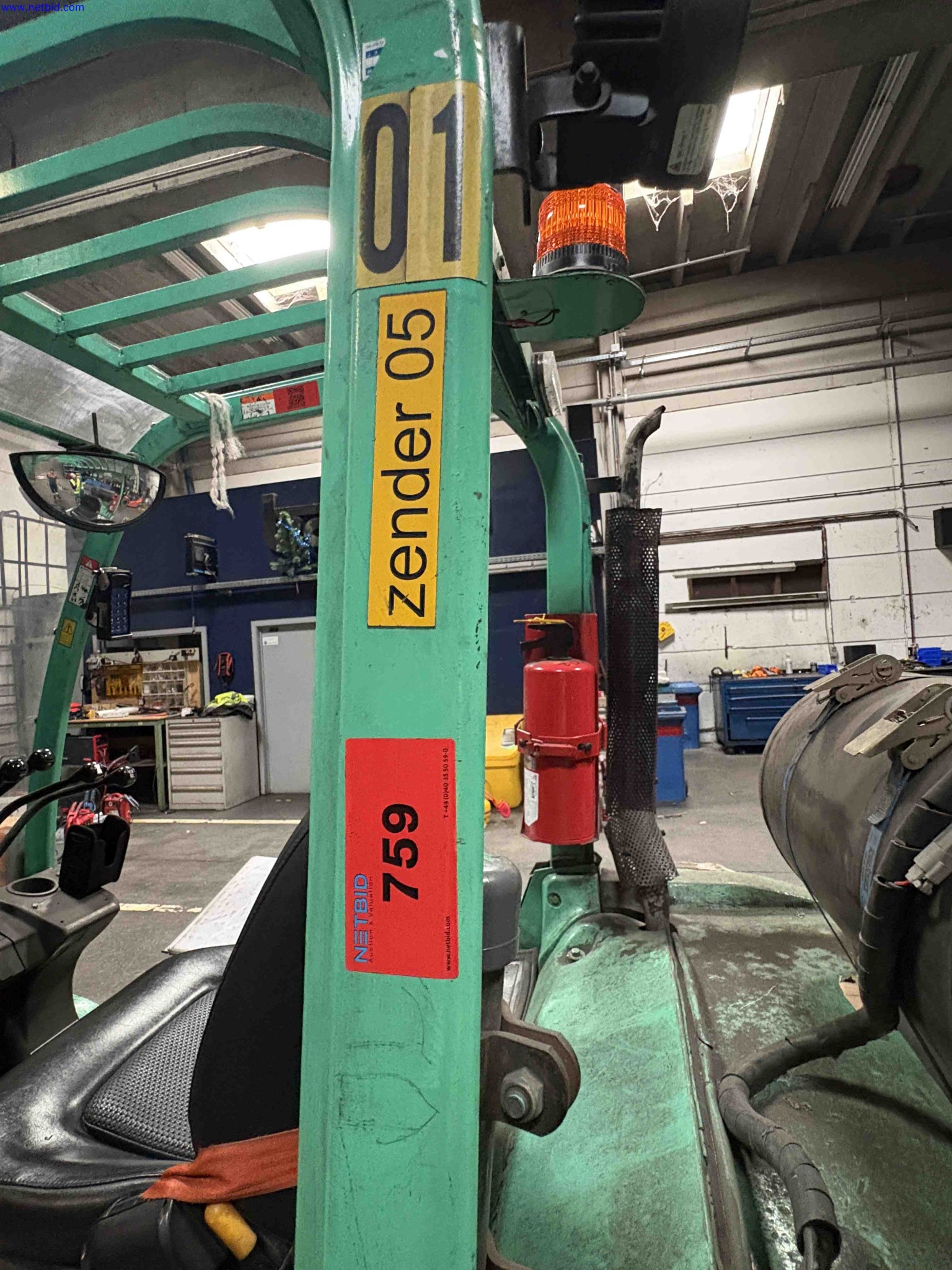 Counter Balance Fork Lift Truck Mitsubishi FG35N – foto 16 – kavel bij NetBid, Sint Baafs Vijve