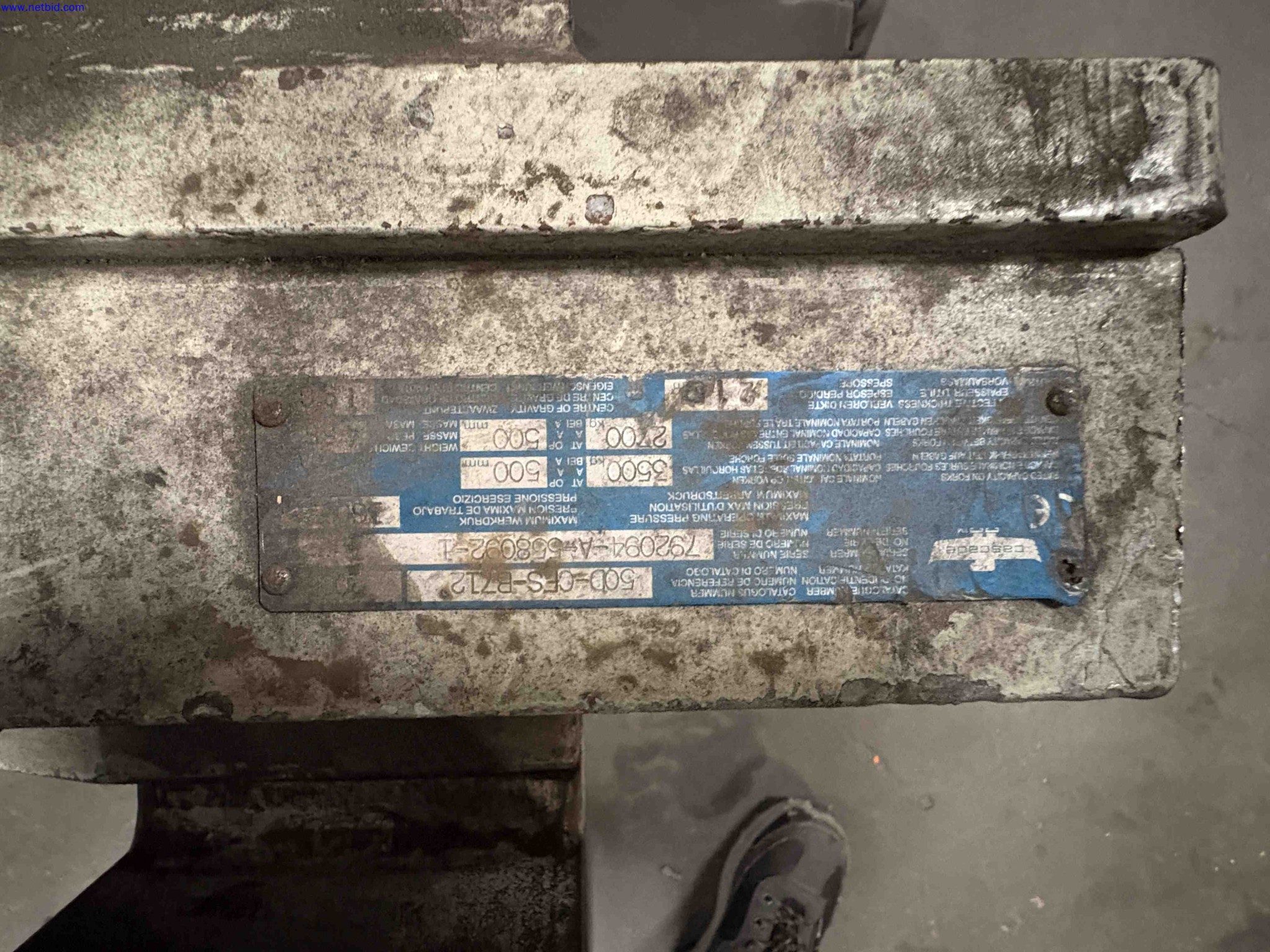 Counter Balance Fork Lift Truck Mitsubishi FG35N – foto 6 – kavel bij NetBid, Sint Baafs Vijve