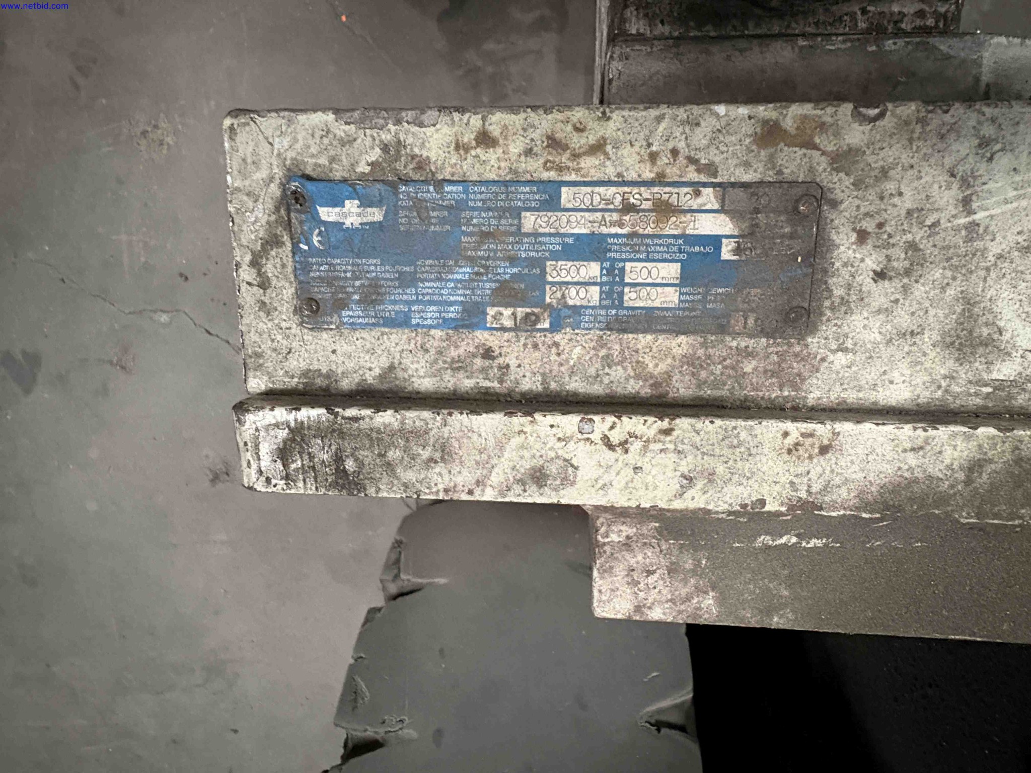 Counter Balance Fork Lift Truck Mitsubishi FG35N – foto 7 – kavel bij NetBid, Sint Baafs Vijve