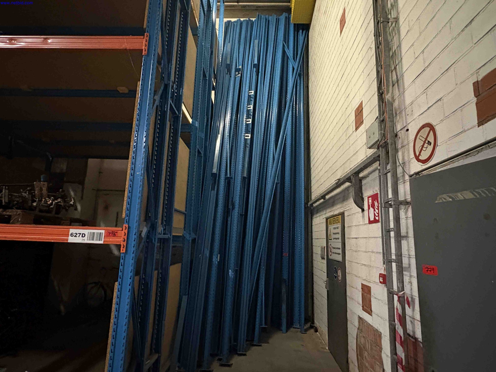 High Bay Wide Boltless Racking – foto 12 – kavel bij NetBid, Sint Baafs Vijve