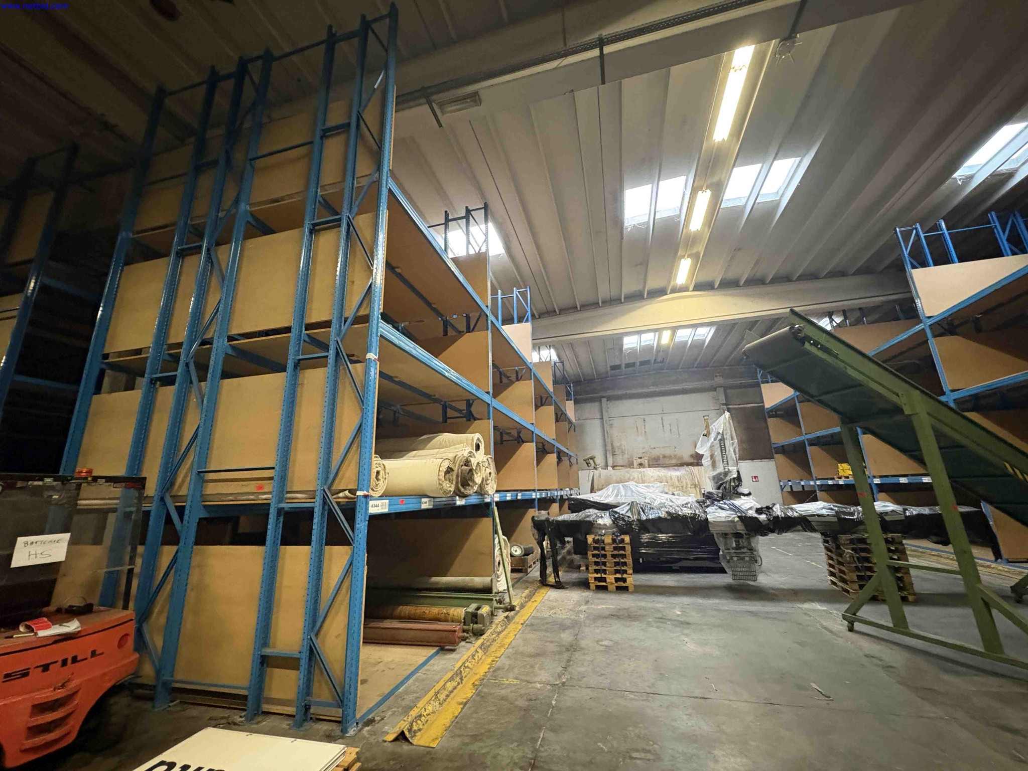 High Bay Wide Boltless Racking – foto 6 – kavel bij NetBid, Sint Baafs Vijve