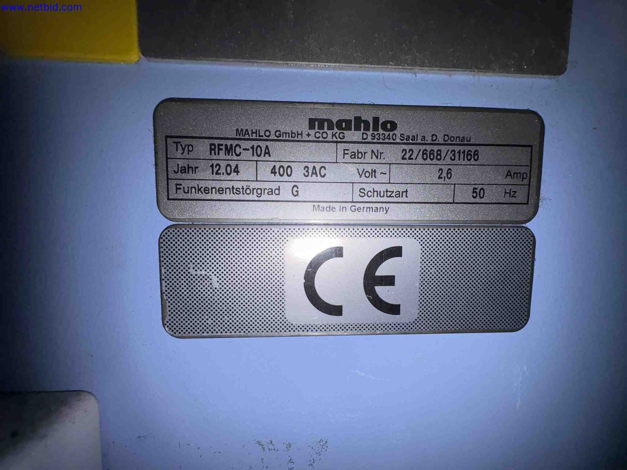 Automatic Weft Straightening Machine. MAHLO Orthomat RFMC-10A – foto 2 – kavel bij NetBid, Sint Baafs Vijve