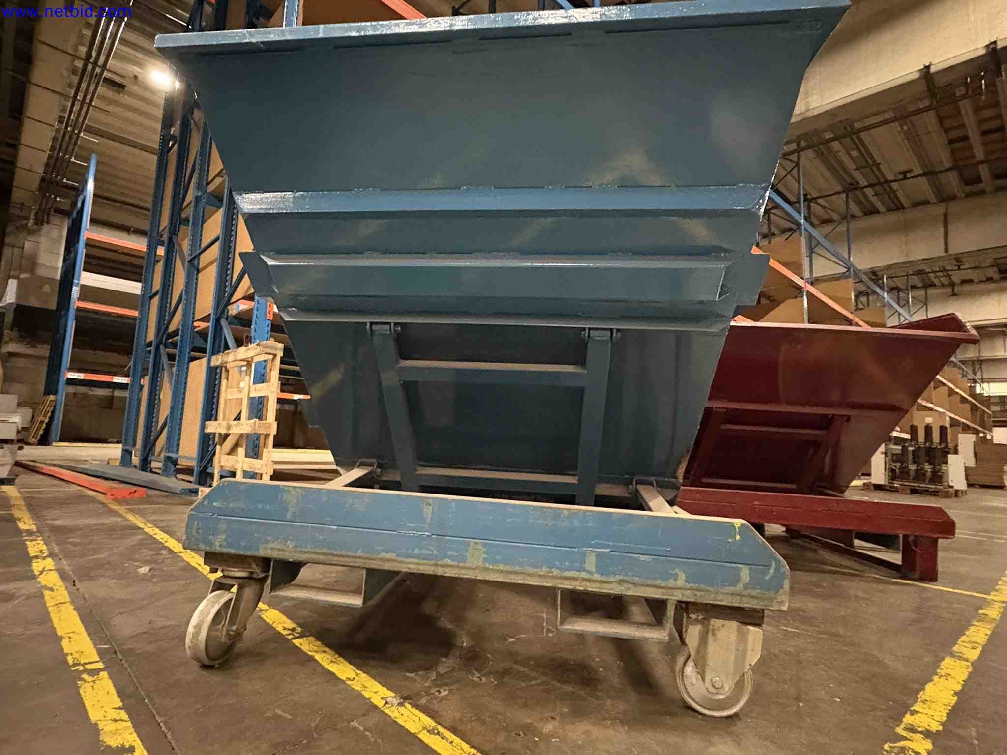 2 Fork-truck tipper skips – foto 3 – kavel bij NetBid, Sint Baafs Vijve