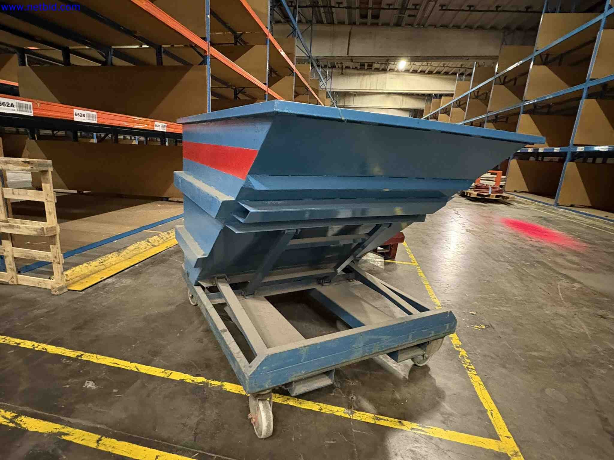 2 Fork-truck tipper skips – foto 4 – kavel bij NetBid, Sint Baafs Vijve