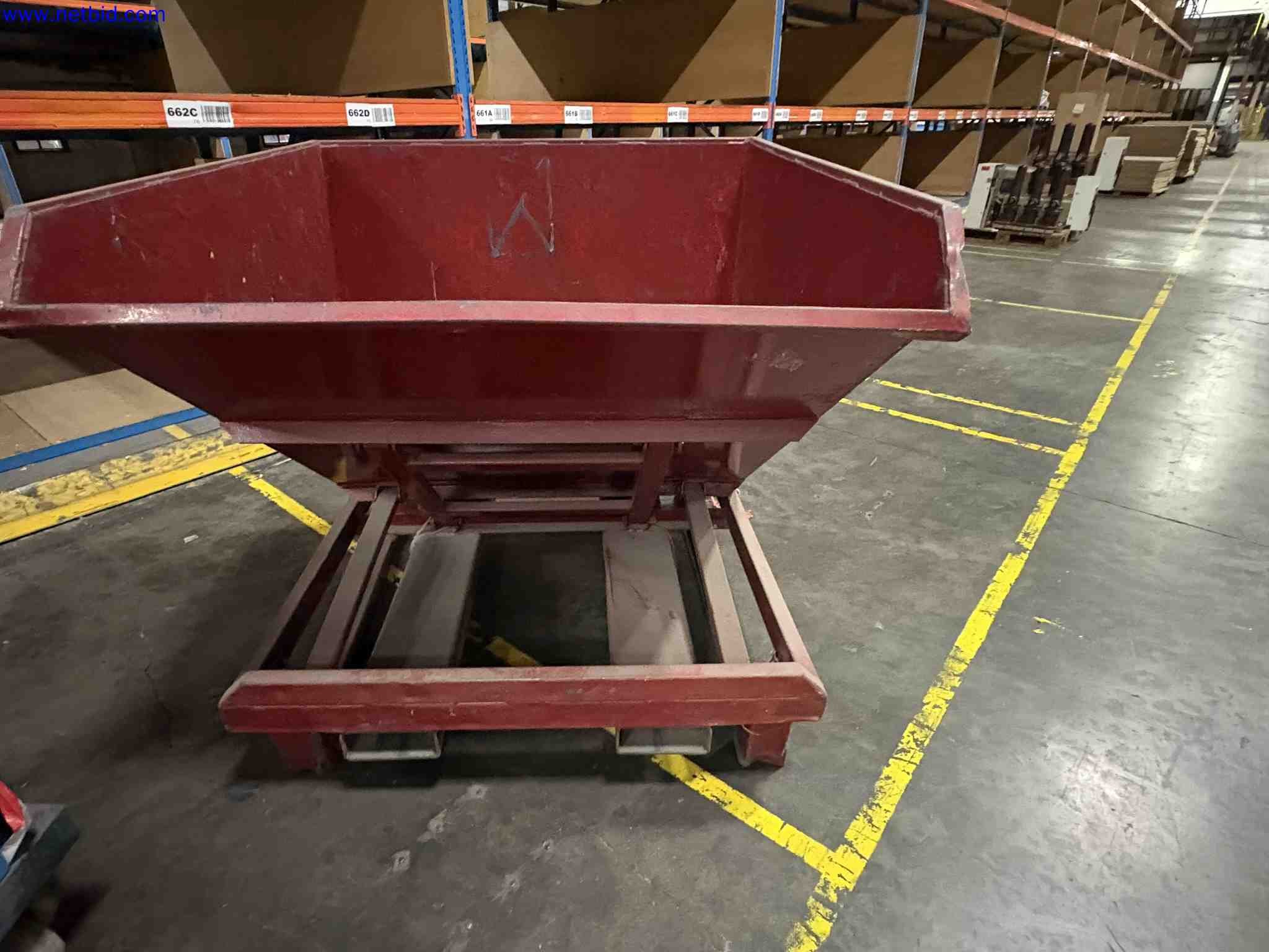 2 Fork-truck tipper skips – foto 6 – kavel bij NetBid, Sint Baafs Vijve