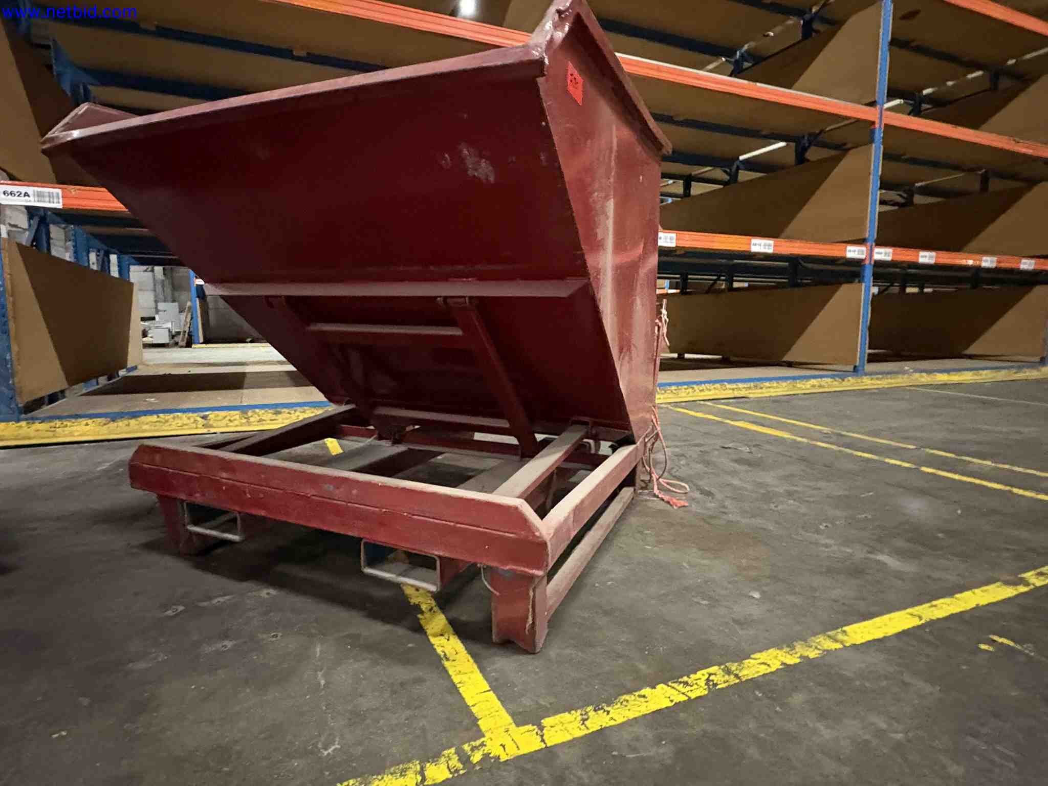 2 Fork-truck tipper skips – foto 7 – kavel bij NetBid, Sint Baafs Vijve