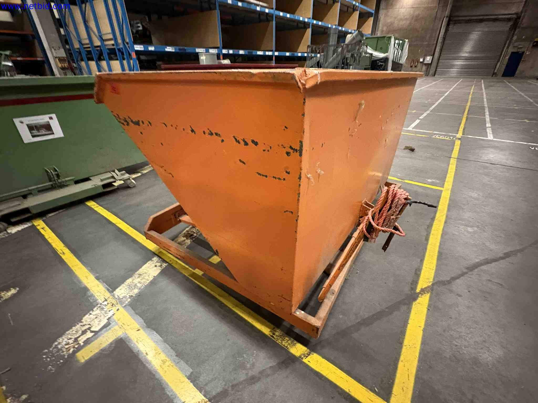 6 Fork-truck tipper skips – foto 10 – kavel bij NetBid, Sint Baafs Vijve