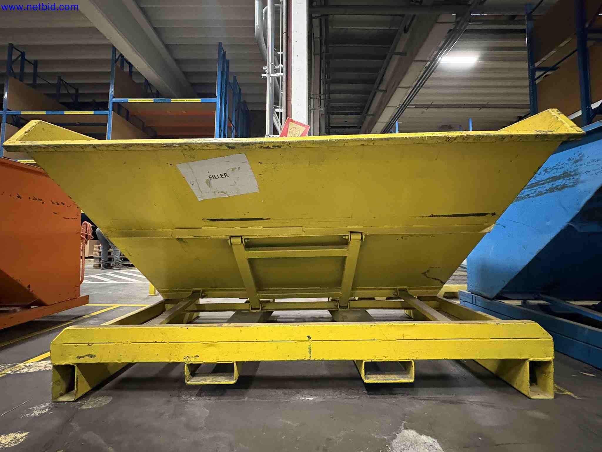6 Fork-truck tipper skips – foto 12 – kavel bij NetBid, Sint Baafs Vijve