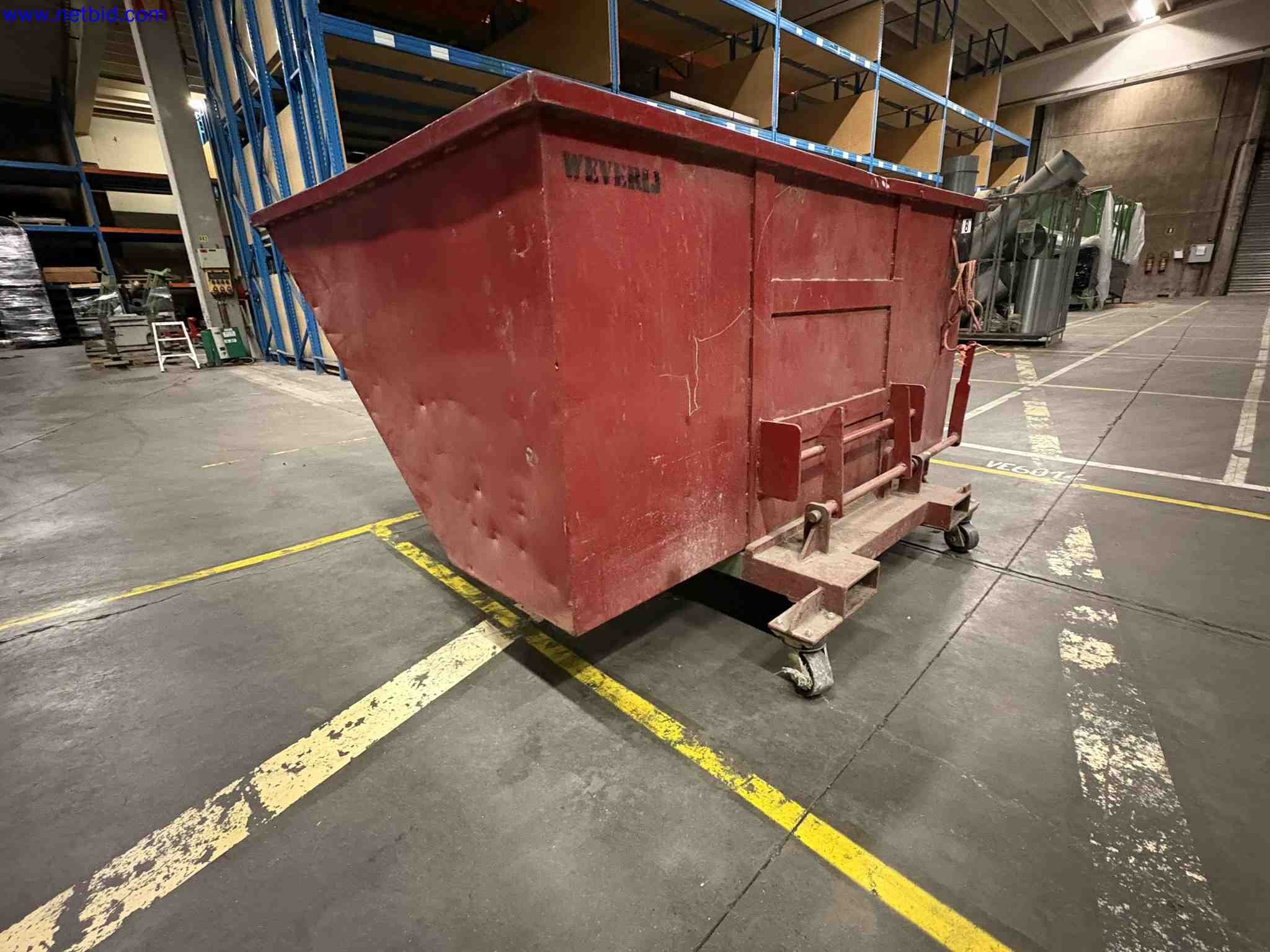 6 Fork-truck tipper skips – foto 5 – kavel bij NetBid, Sint Baafs Vijve